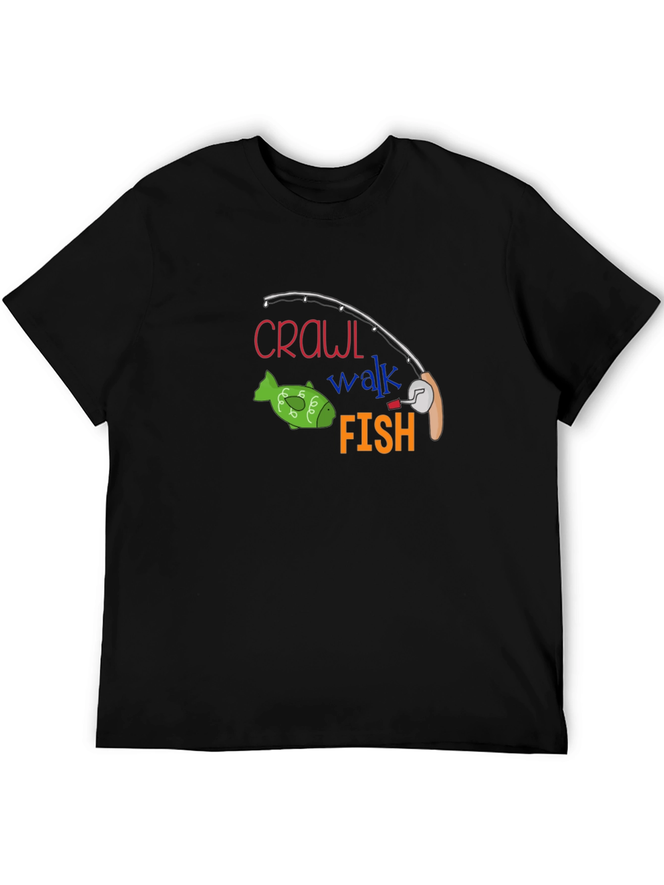 Crawl Walk Fish T-Shirt