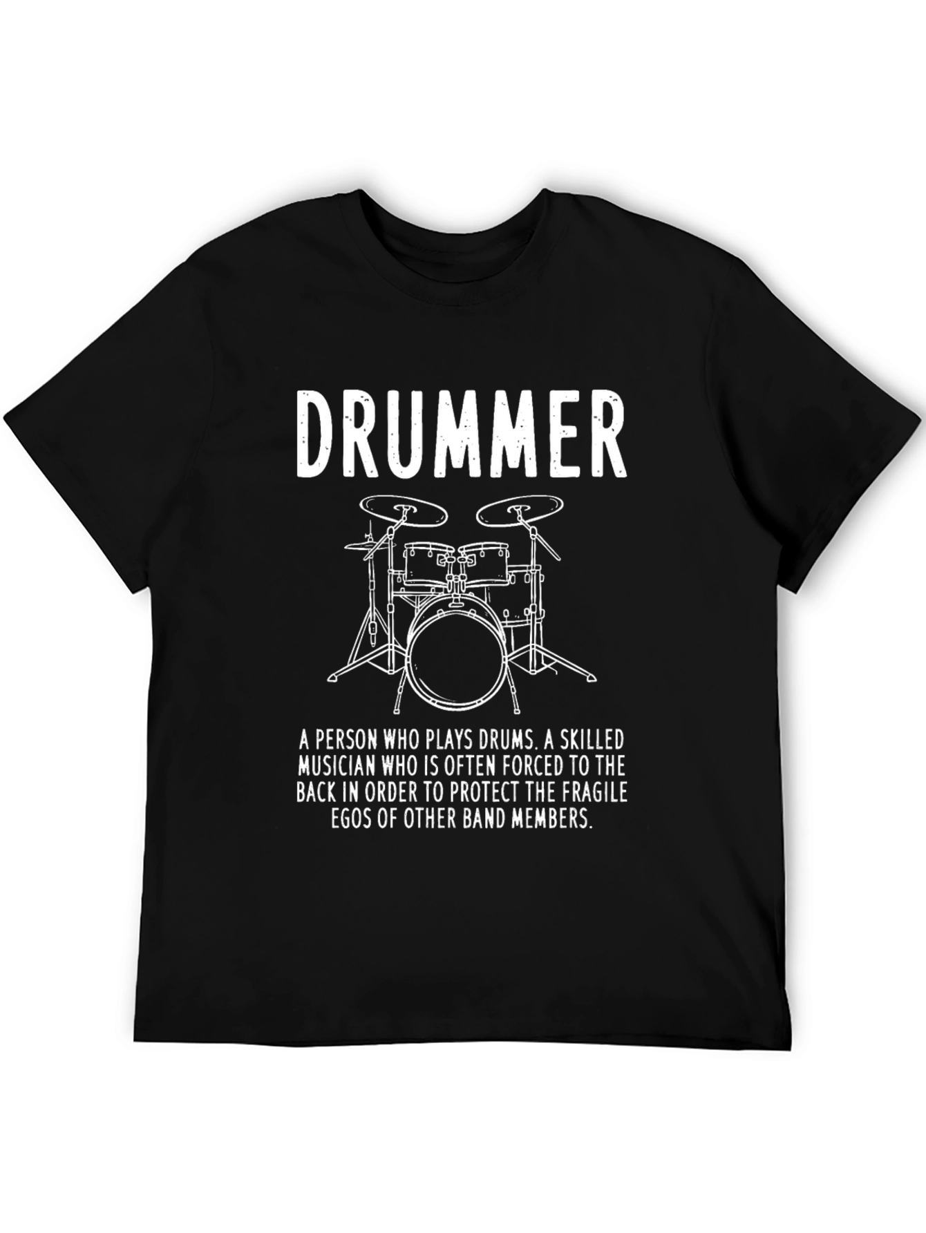 Drummer Graphic T-Shirt - Play Drums