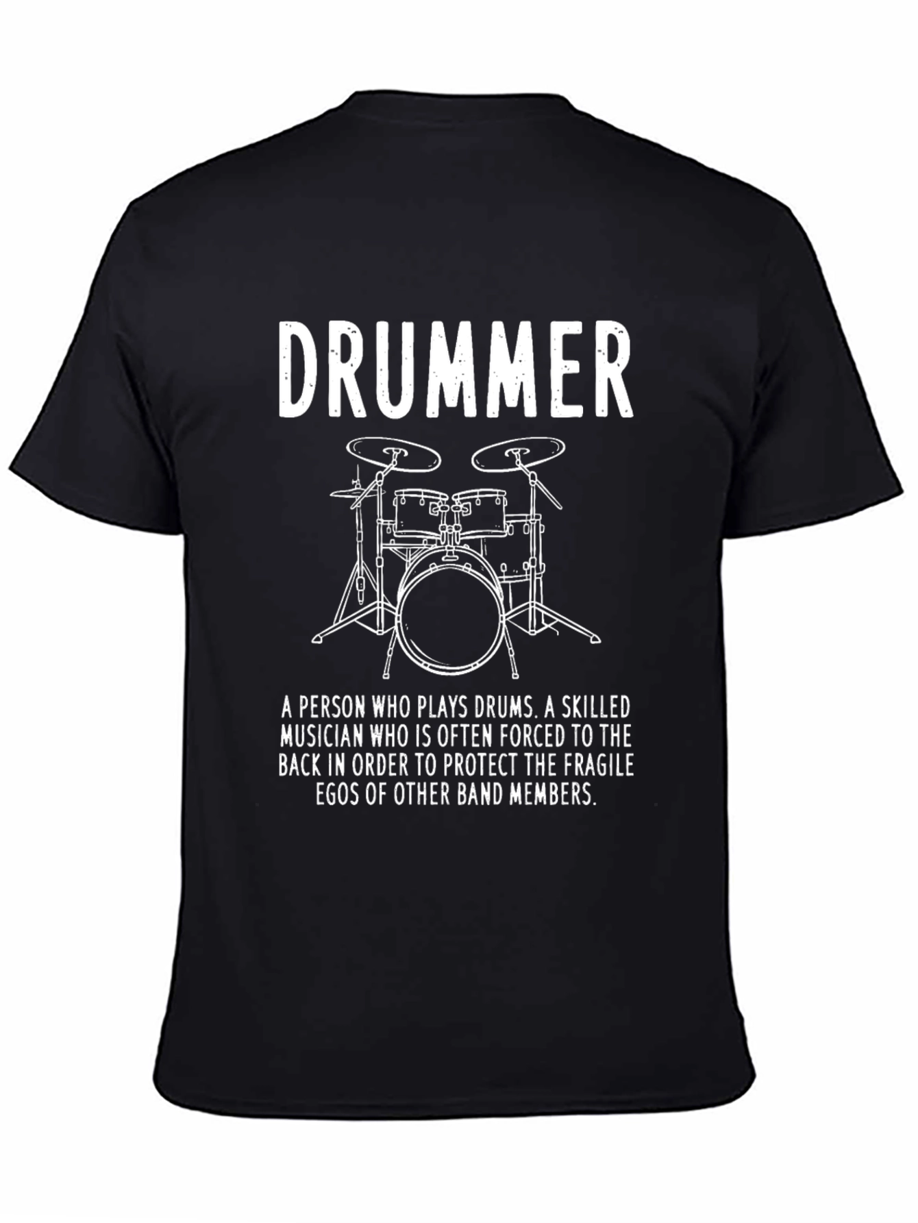 Drummer Graphic T-Shirt - Play Drums