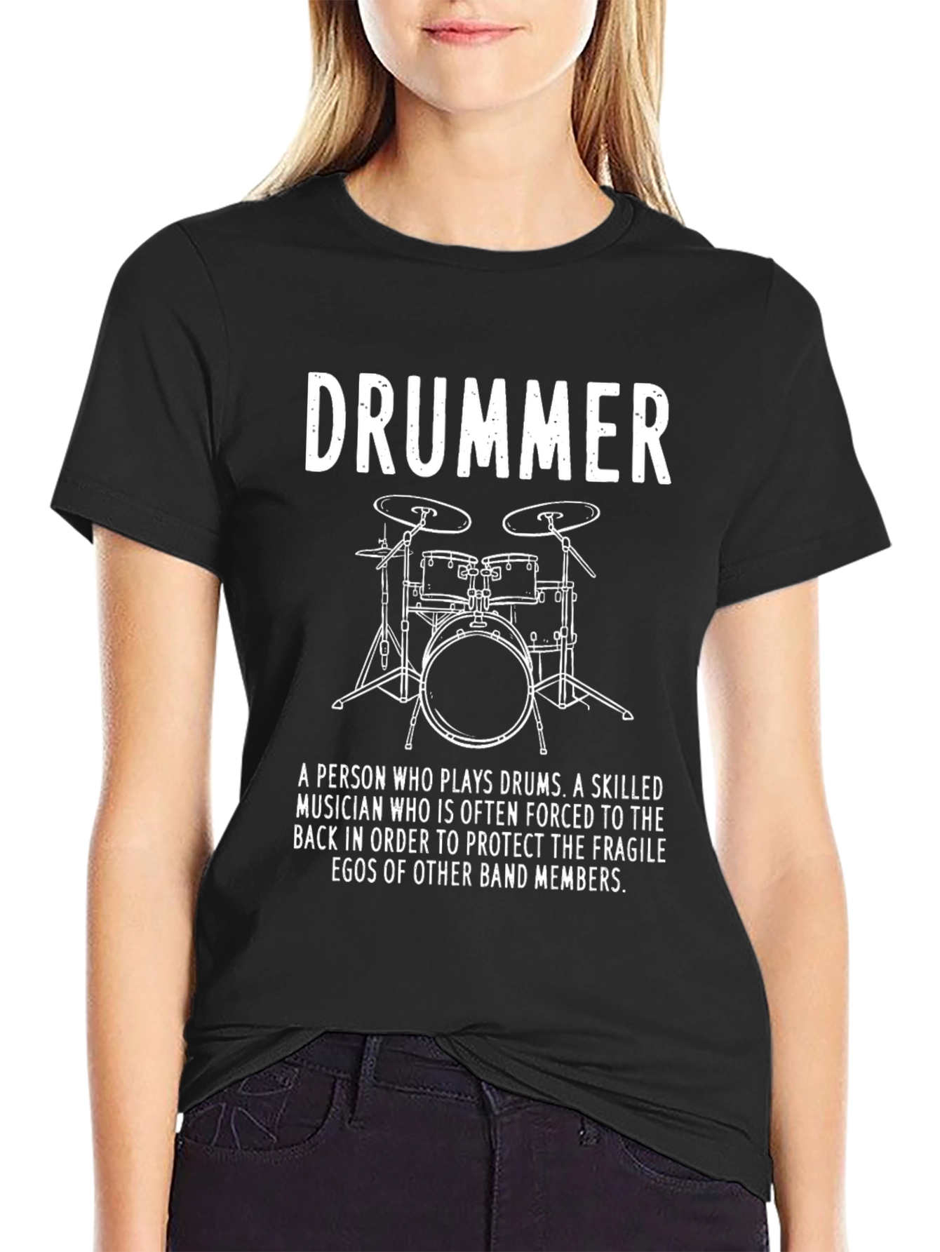Drummer Graphic T-Shirt - Play Drums