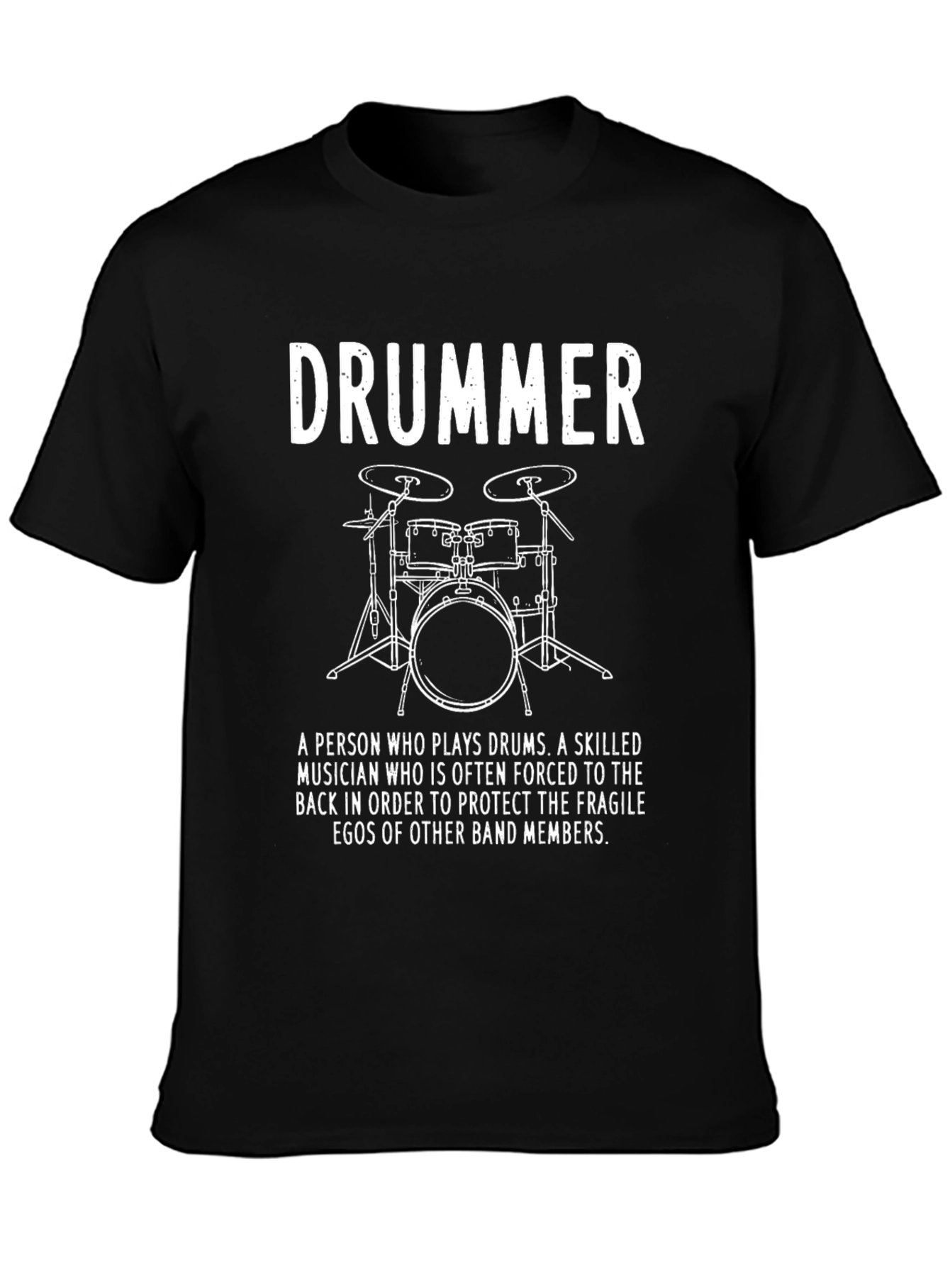 Drummer Graphic T-Shirt - Play Drums