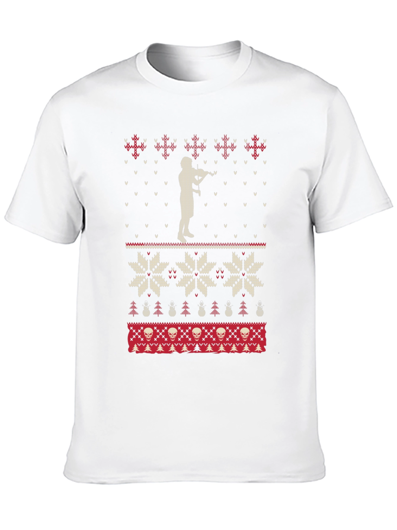 Novelty Ugly Christmas Sweater T-Shirt