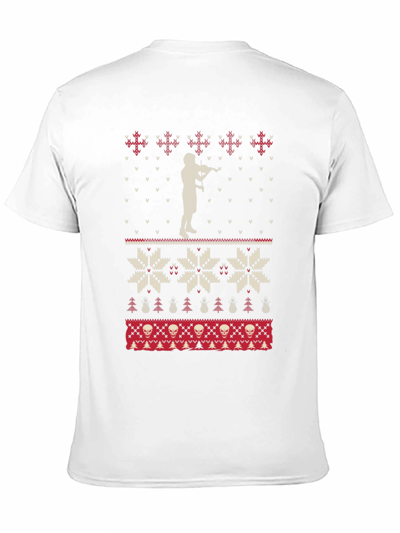 Novelty Ugly Christmas Sweater T-Shirt