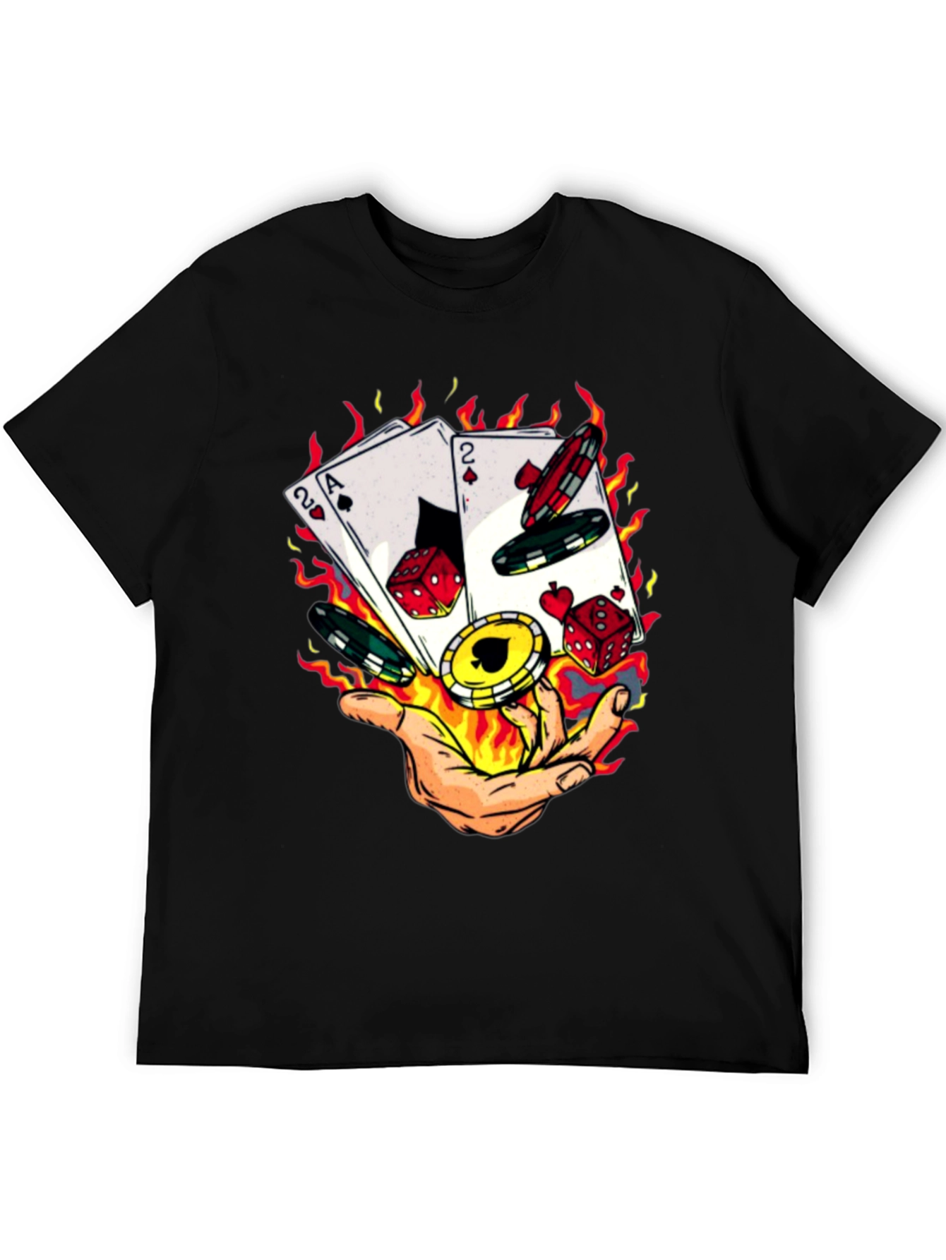 Gamblers Luck Graphic T-Shirt