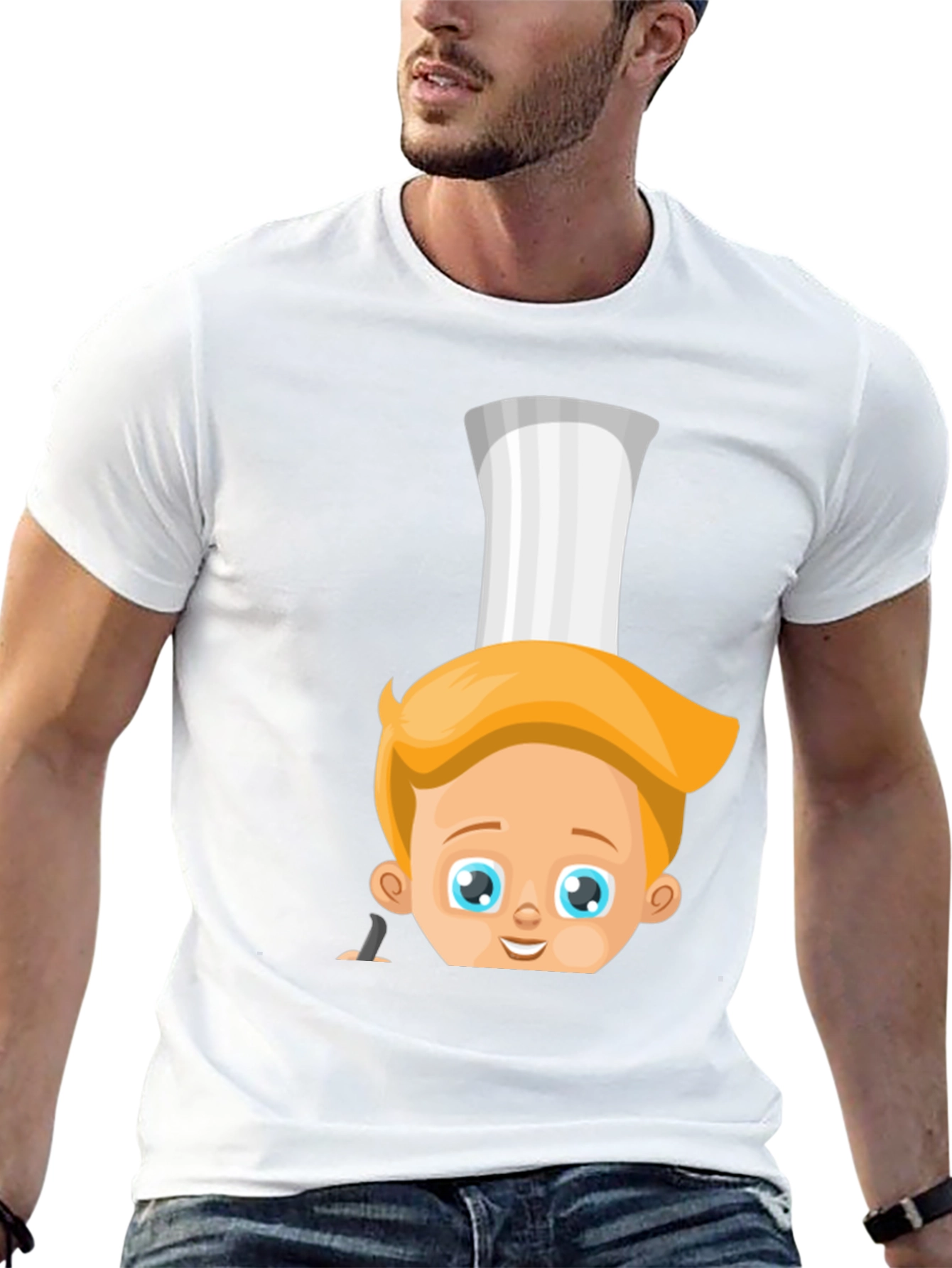 Chef Boy T-Shirt - Cute Cartoon Cook