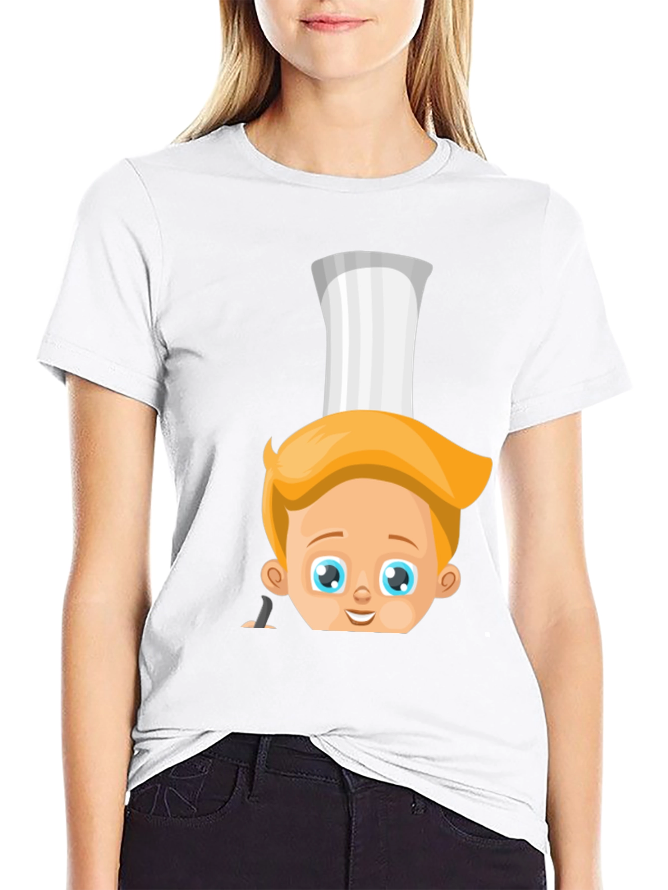 Chef Boy T-Shirt - Cute Cartoon Cook