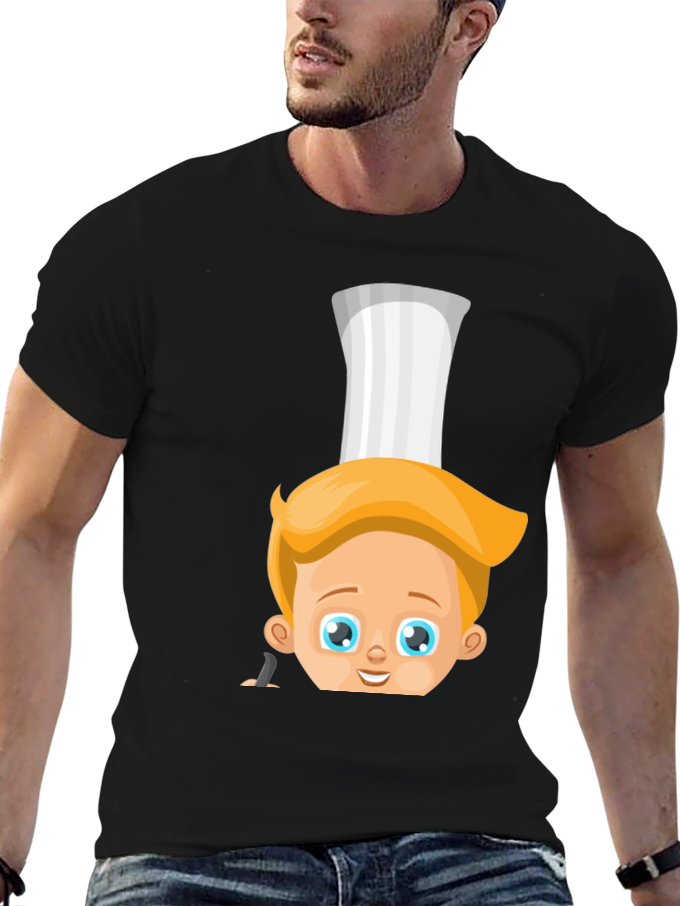 Chef Boy T-Shirt - Cute Cartoon Cook
