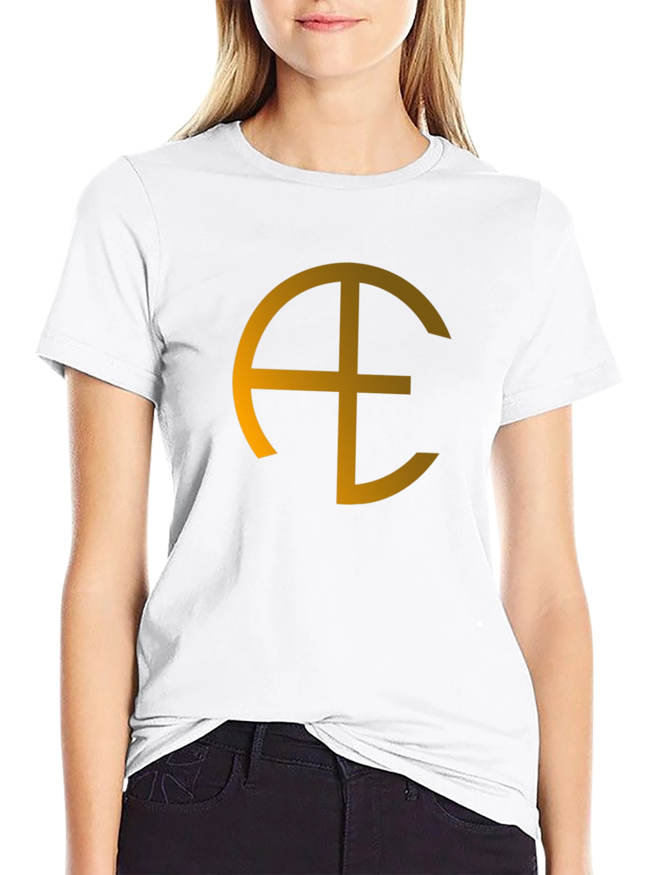 Abstract Symbol Black Tee