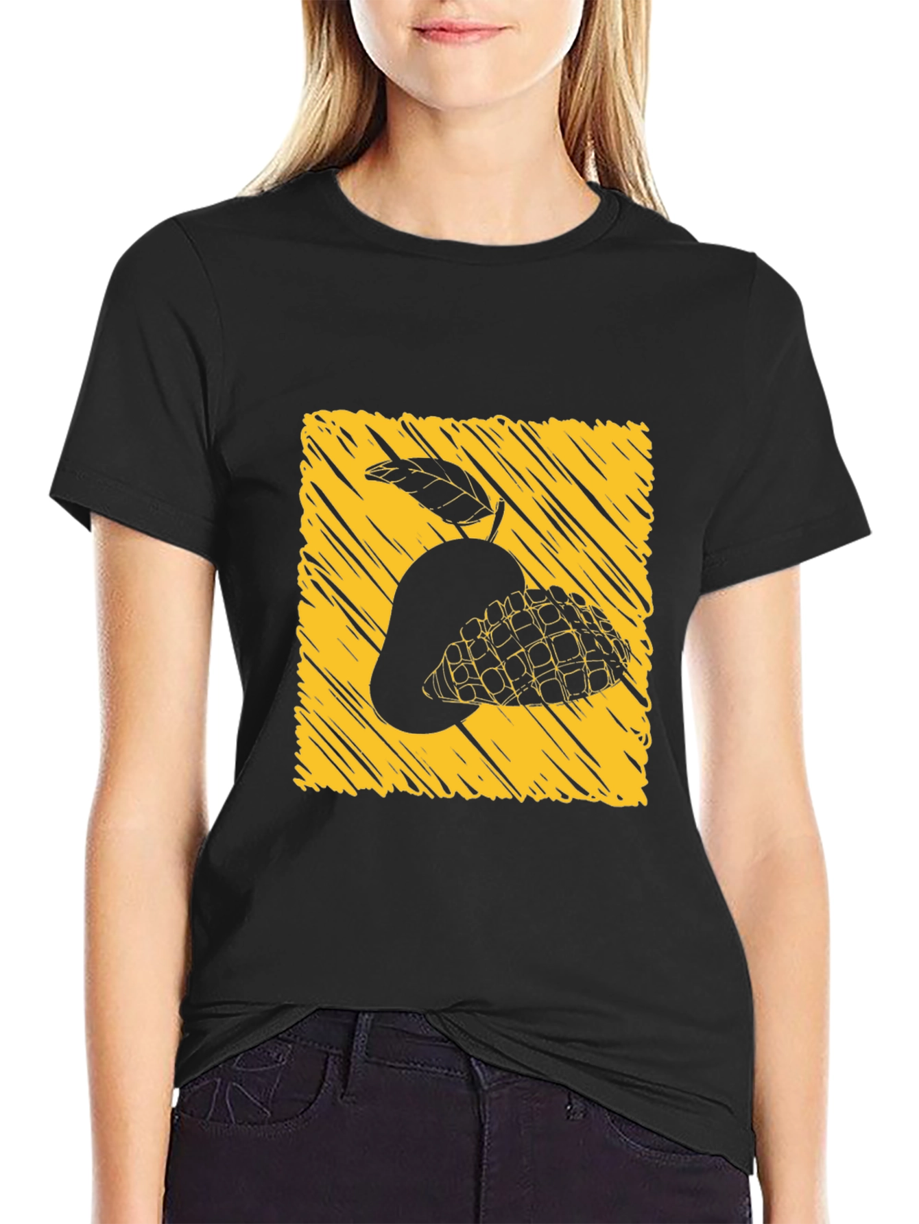 Mango Graphic Tee - Unique Design