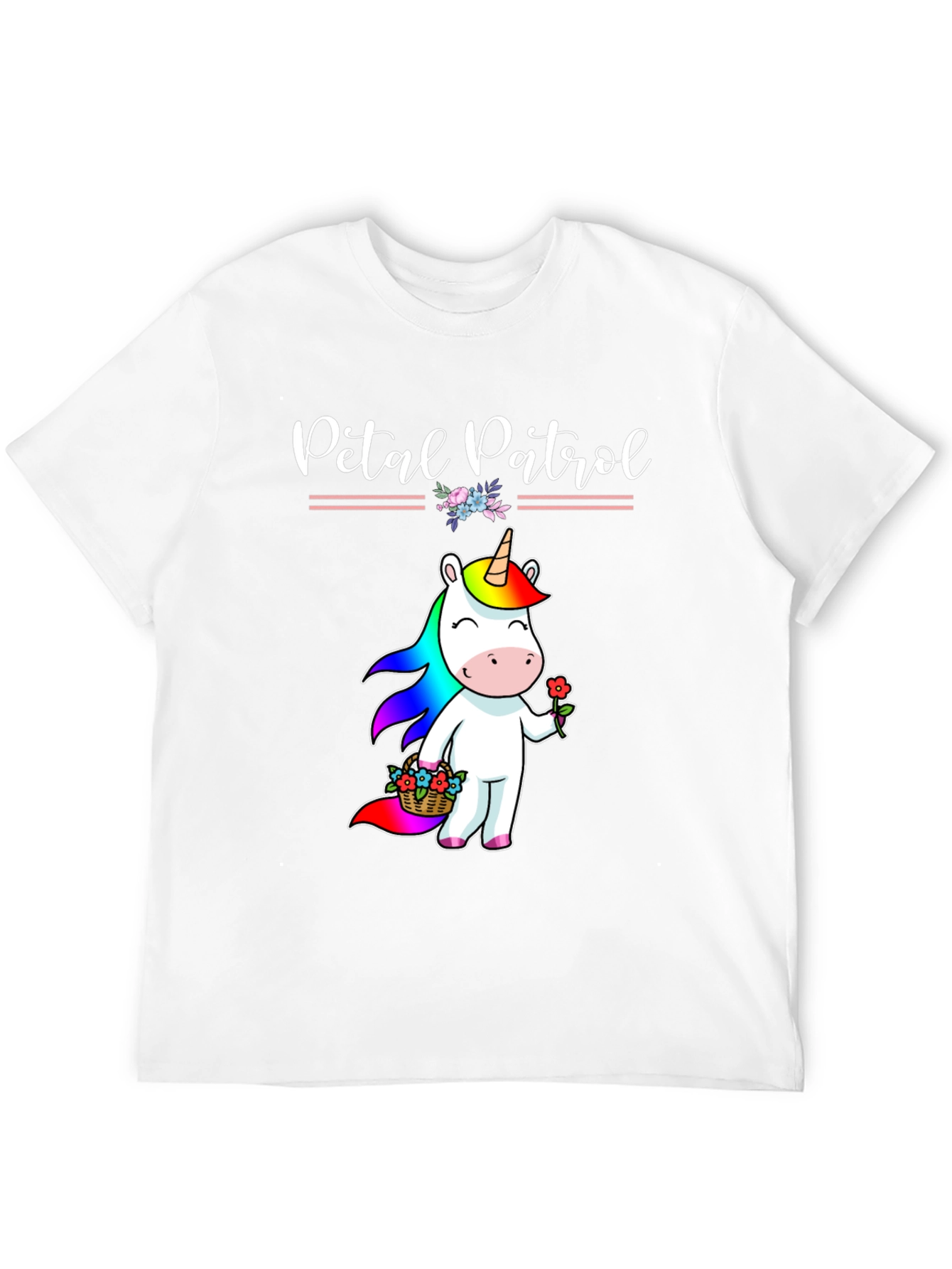 Petal Patrol Unicorn Graphic Tee
