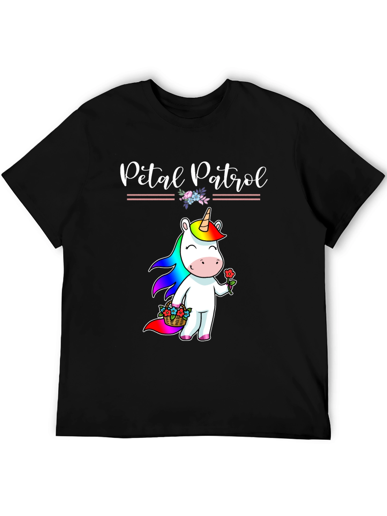 Petal Patrol Unicorn Graphic Tee