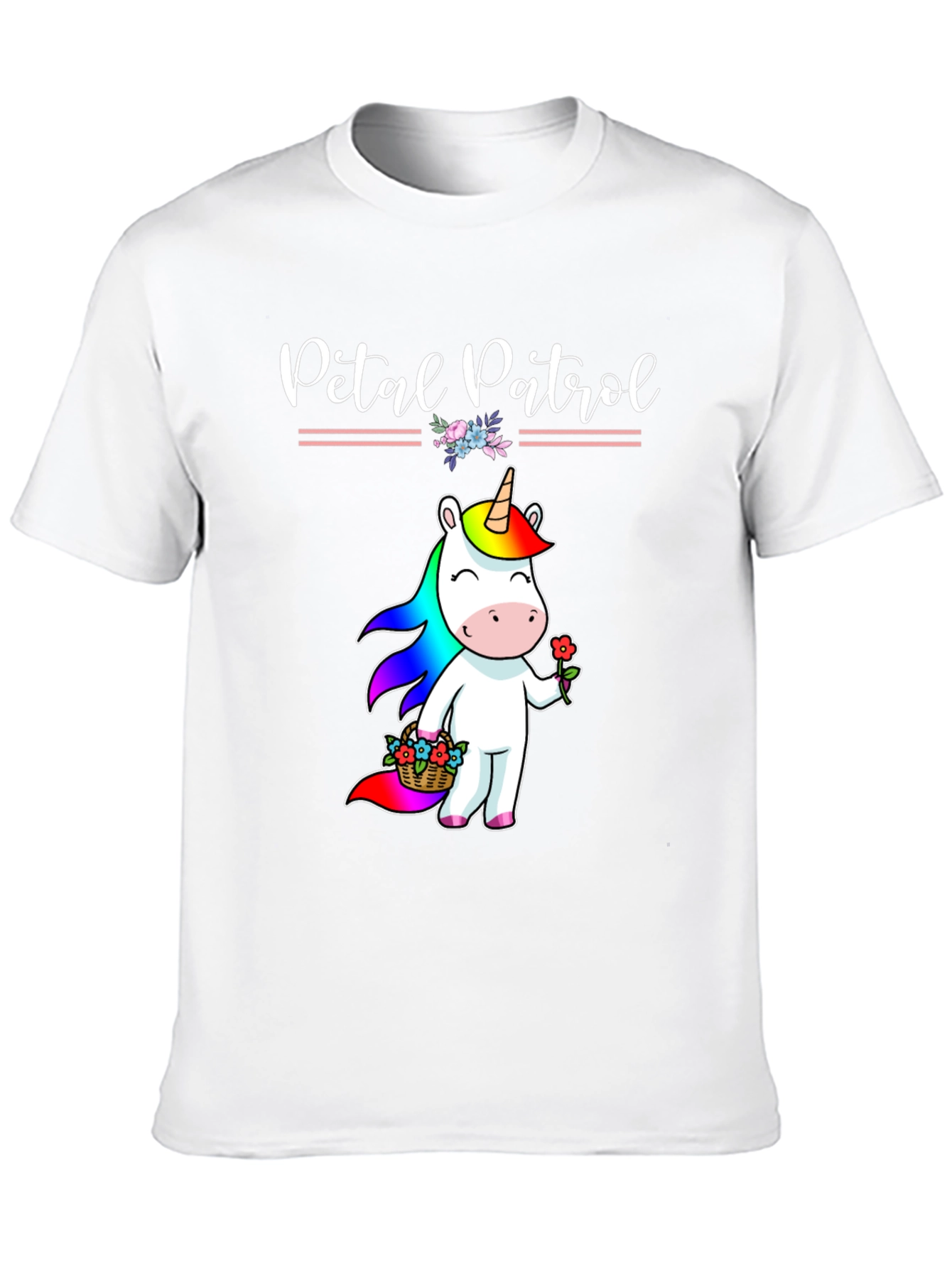 Petal Patrol Unicorn Graphic Tee