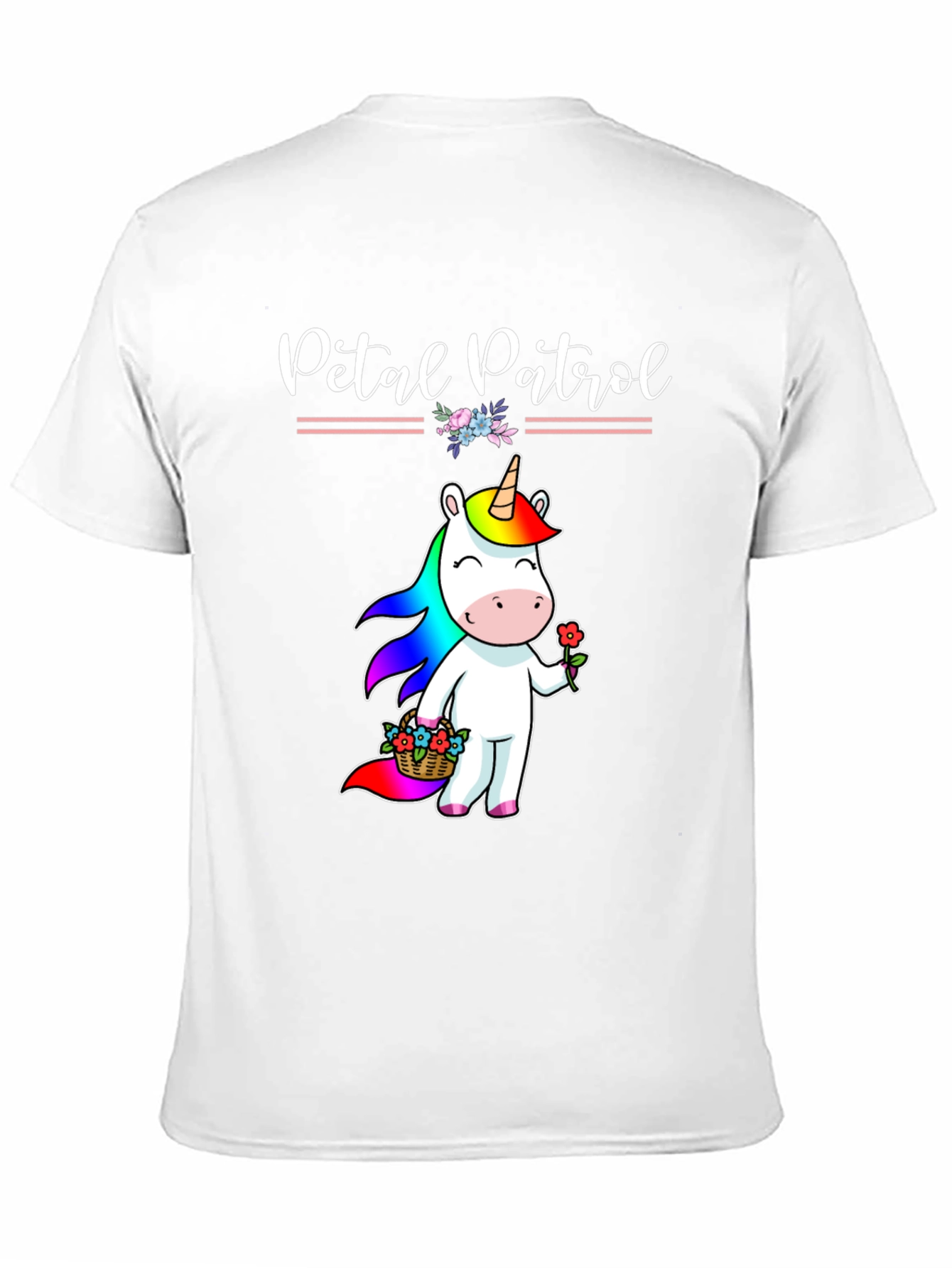 Petal Patrol Unicorn Graphic Tee