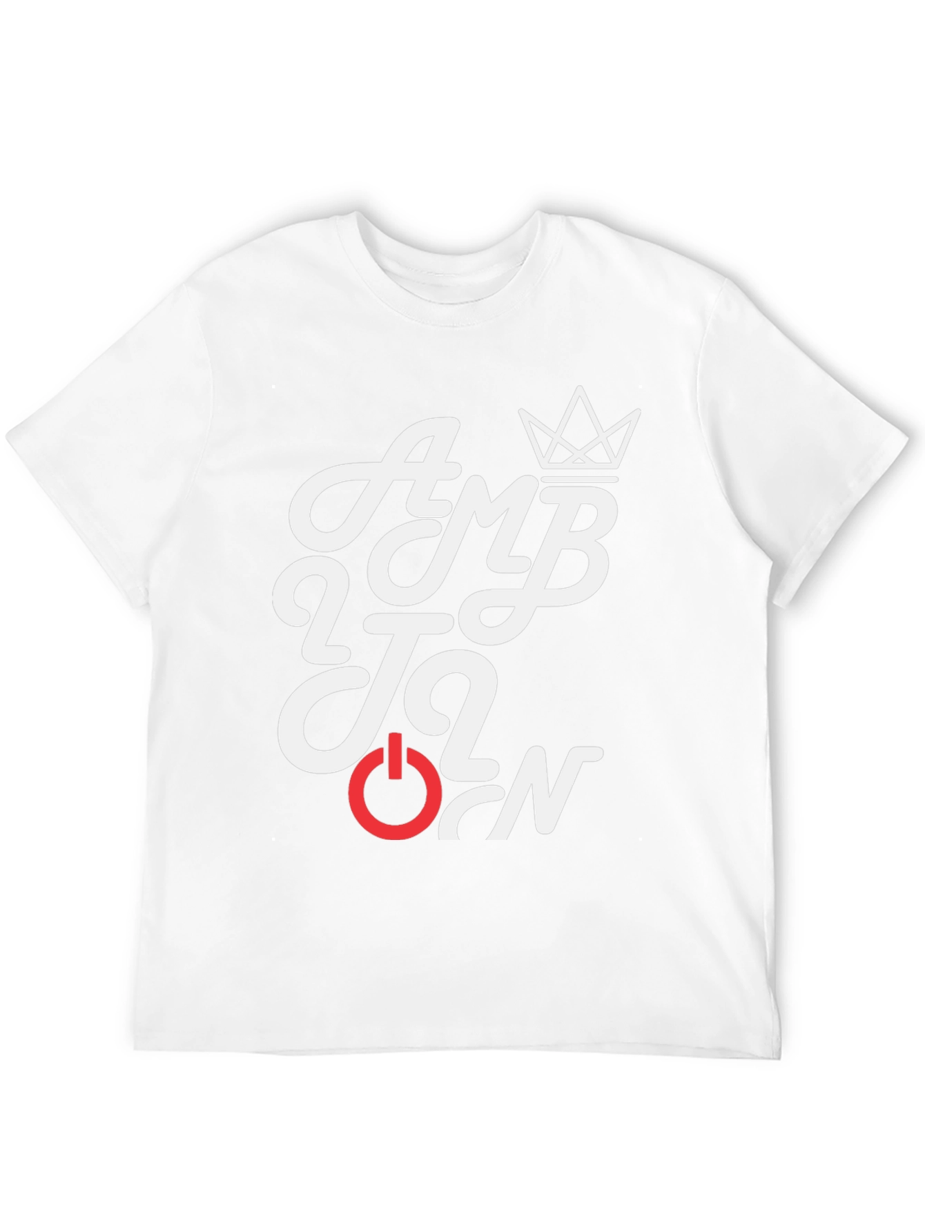 Ambition Graphic Tee - Stylish Black T-Shirt