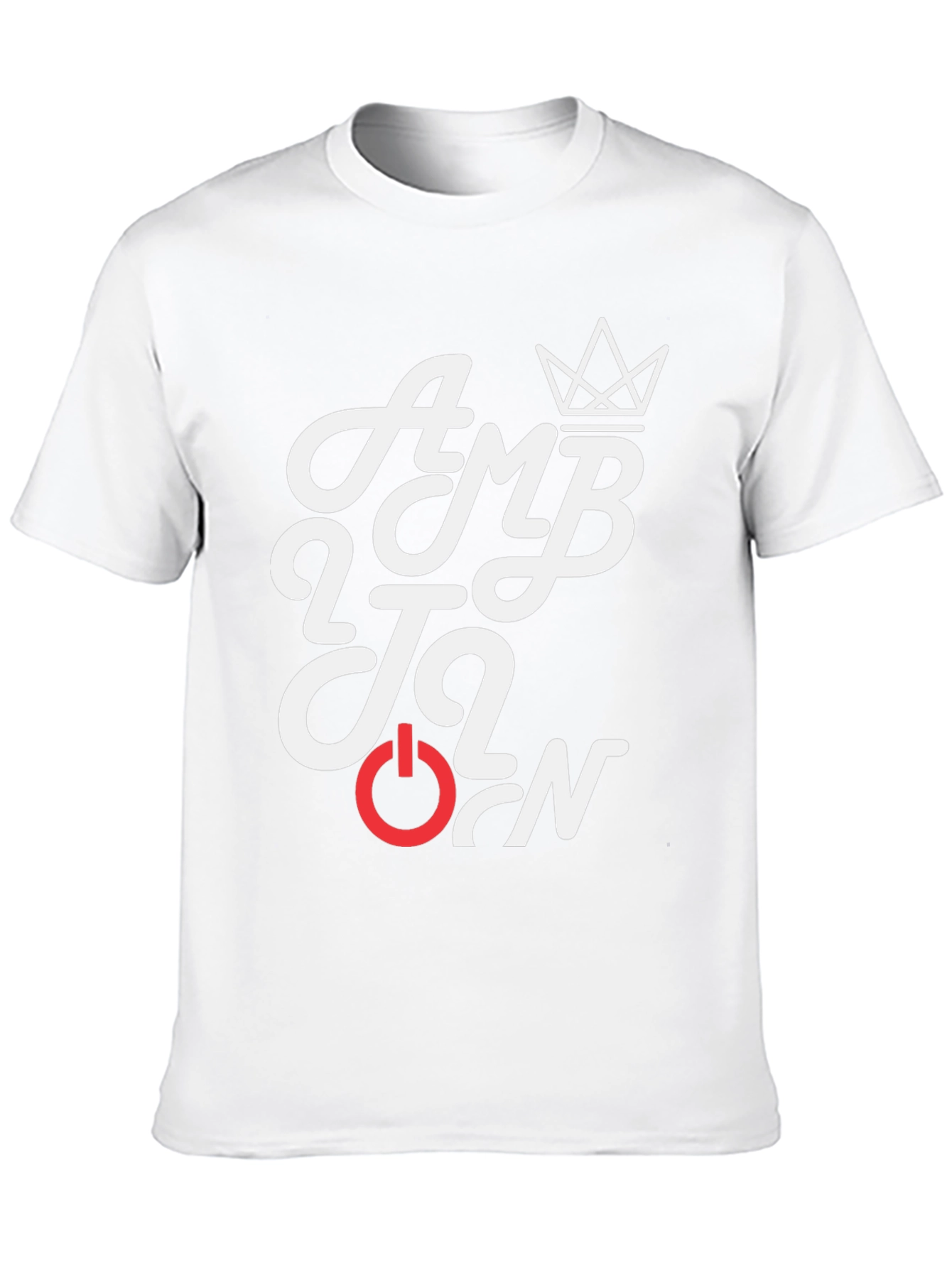 Ambition Graphic Tee - Stylish Black T-Shirt