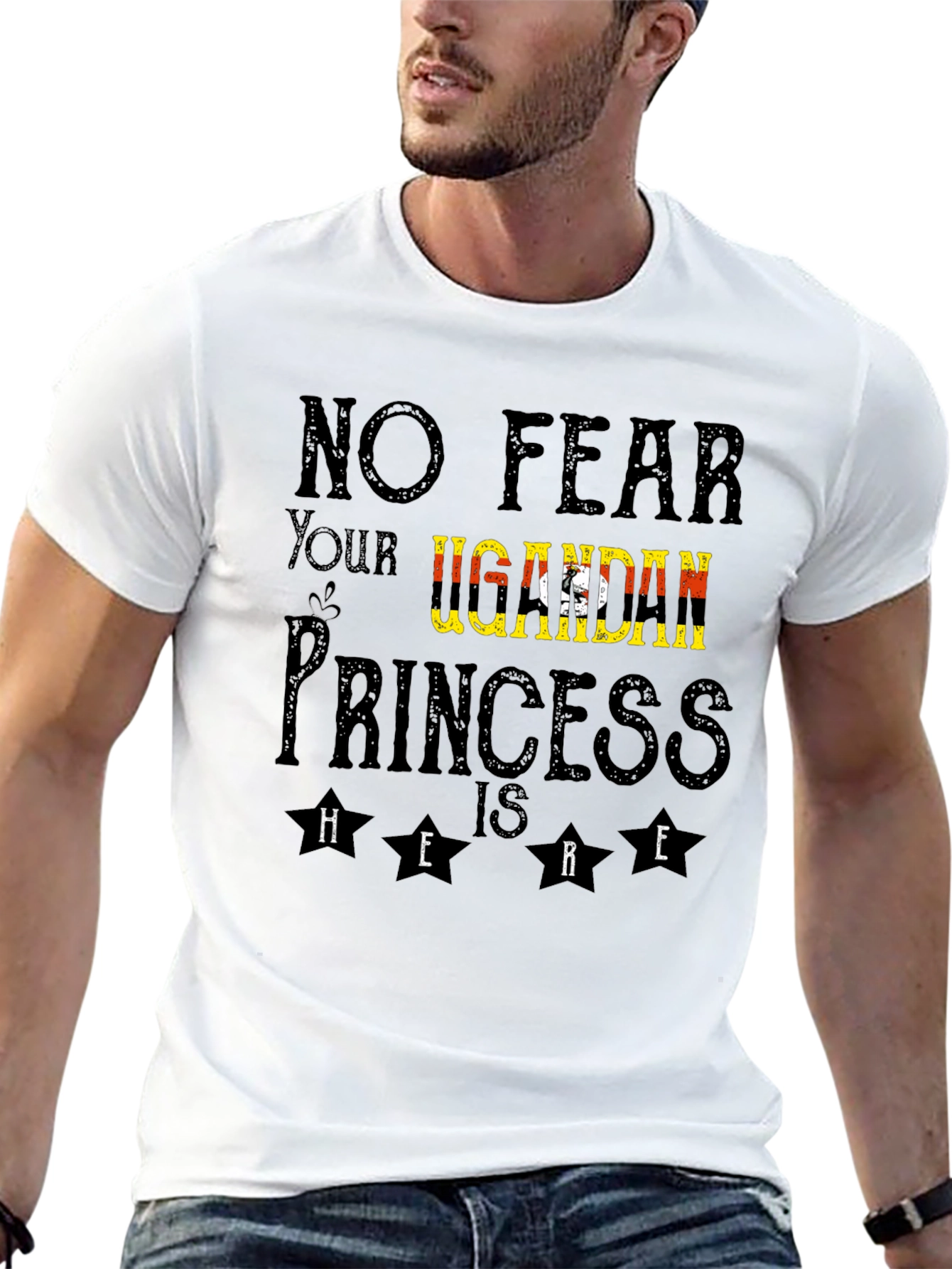 Ugandan Princess T-Shirt - No Fear Design