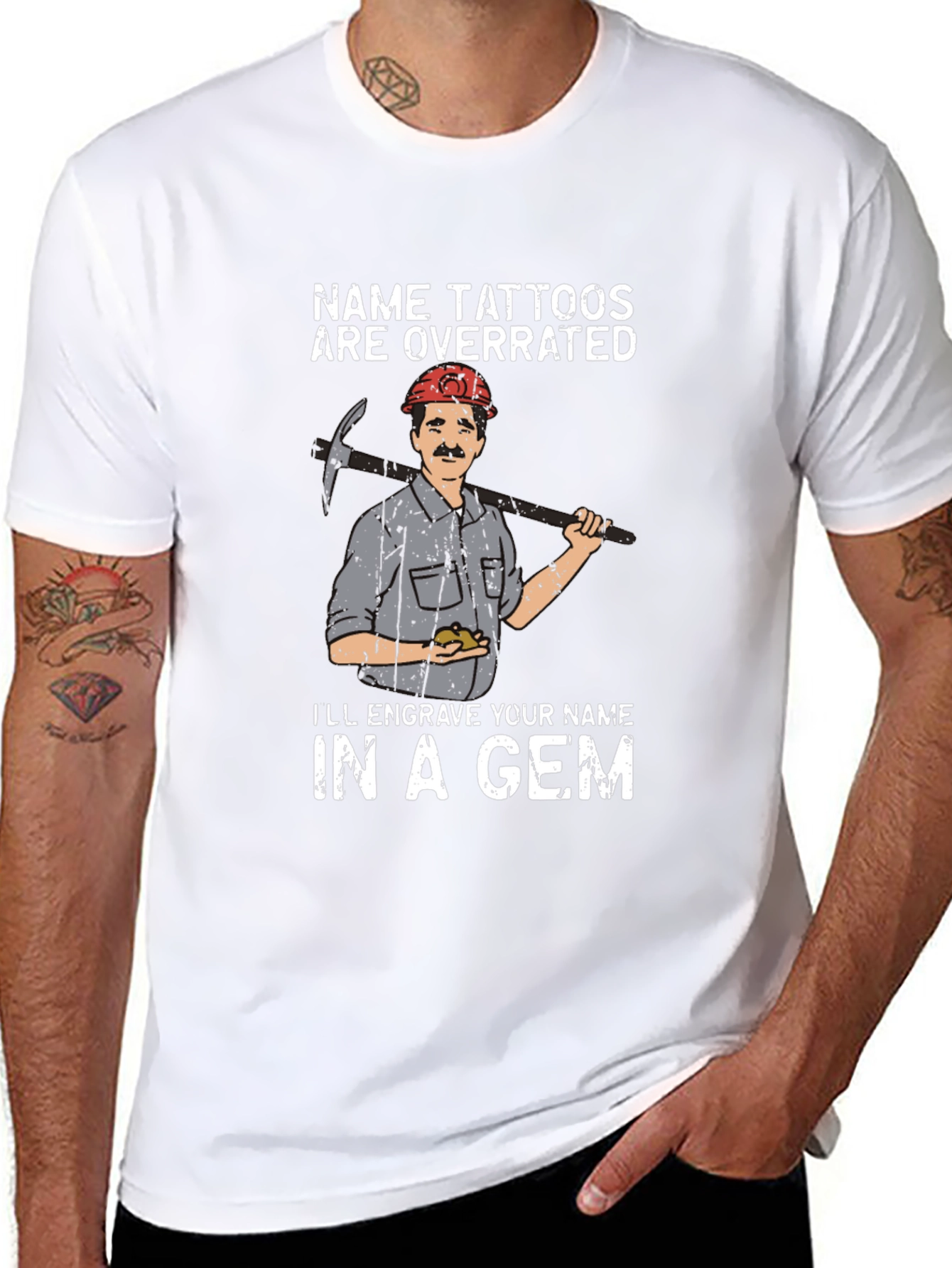 Name Tattoos Are Overrated T-Shirt
