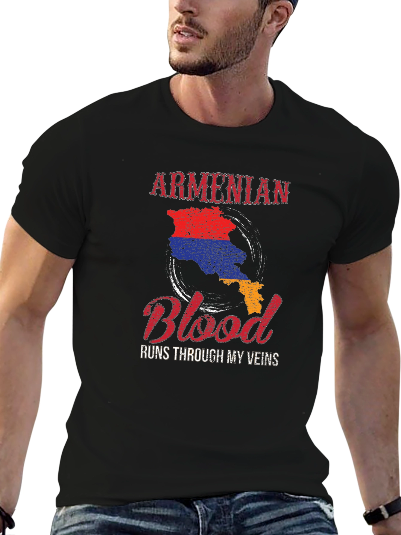 Armenian Blood T-Shirt - Mens Graphic Tee