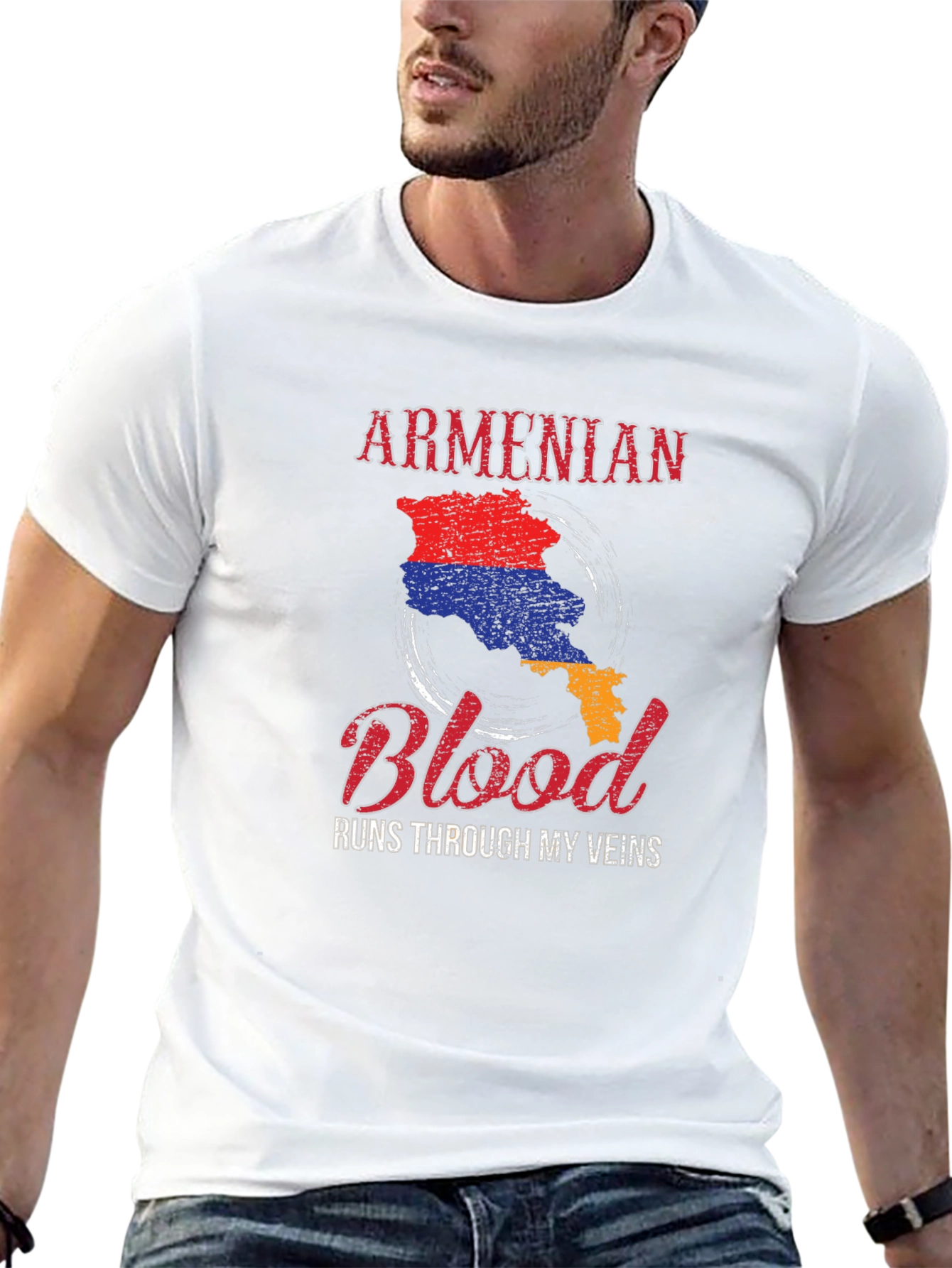 Armenian Blood T-Shirt - Mens Graphic Tee