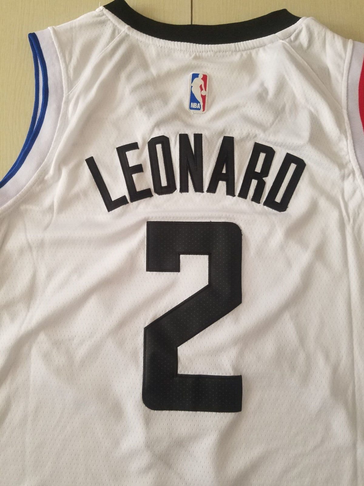 Men's LA Clippers Kawhi Leonard #2 NBA White Swingman Player Jerseys