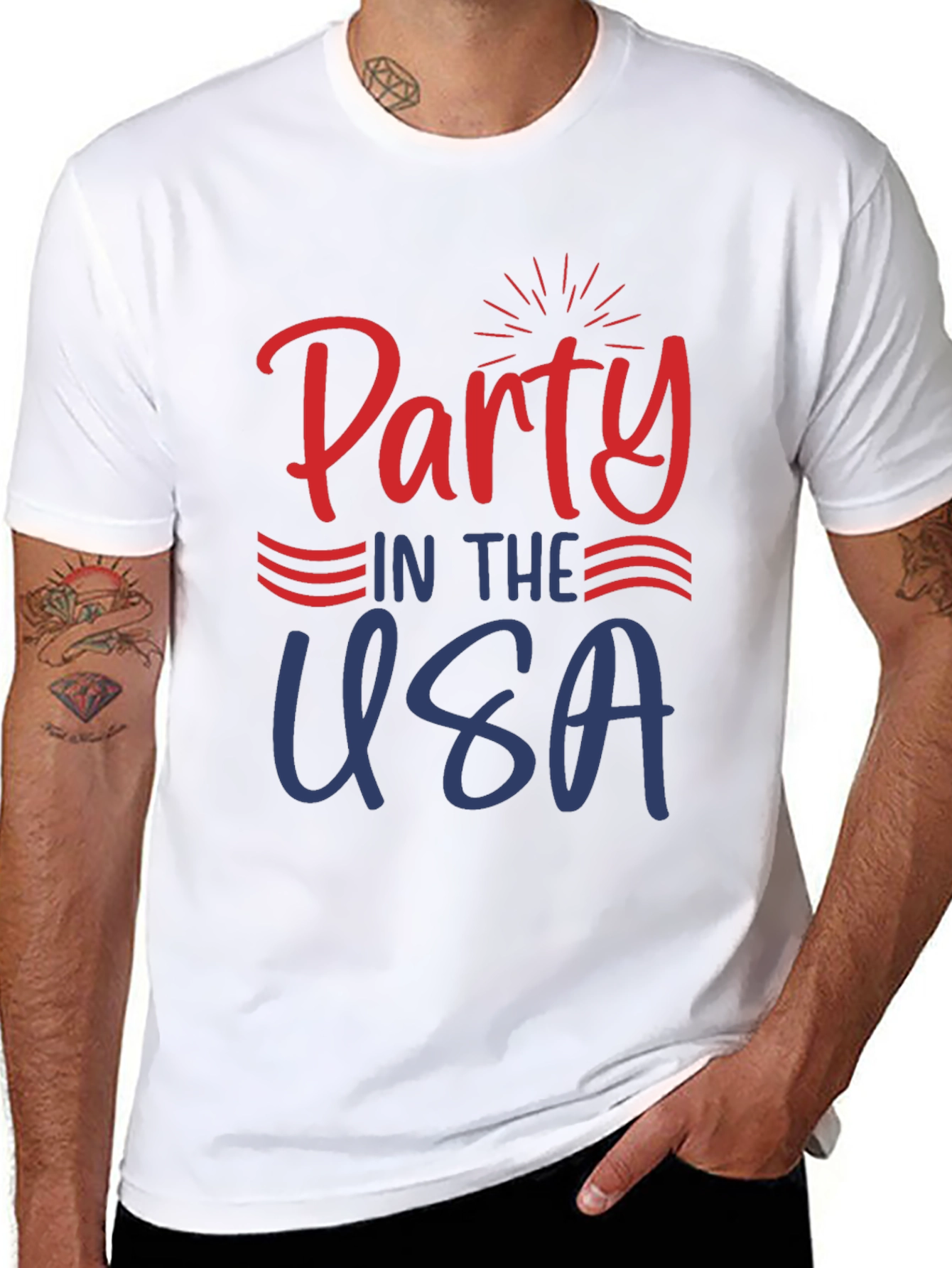Party in the USA T-Shirt - Patriotic Celebration Tee