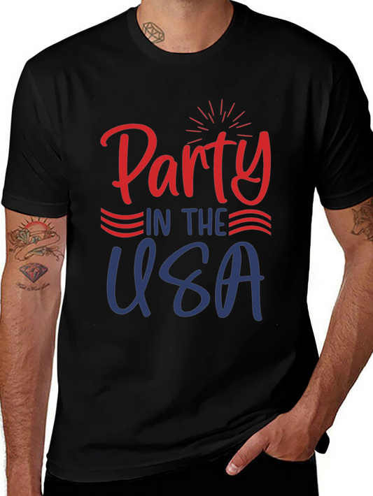 Party in the USA T-Shirt - Patriotic Celebration Tee