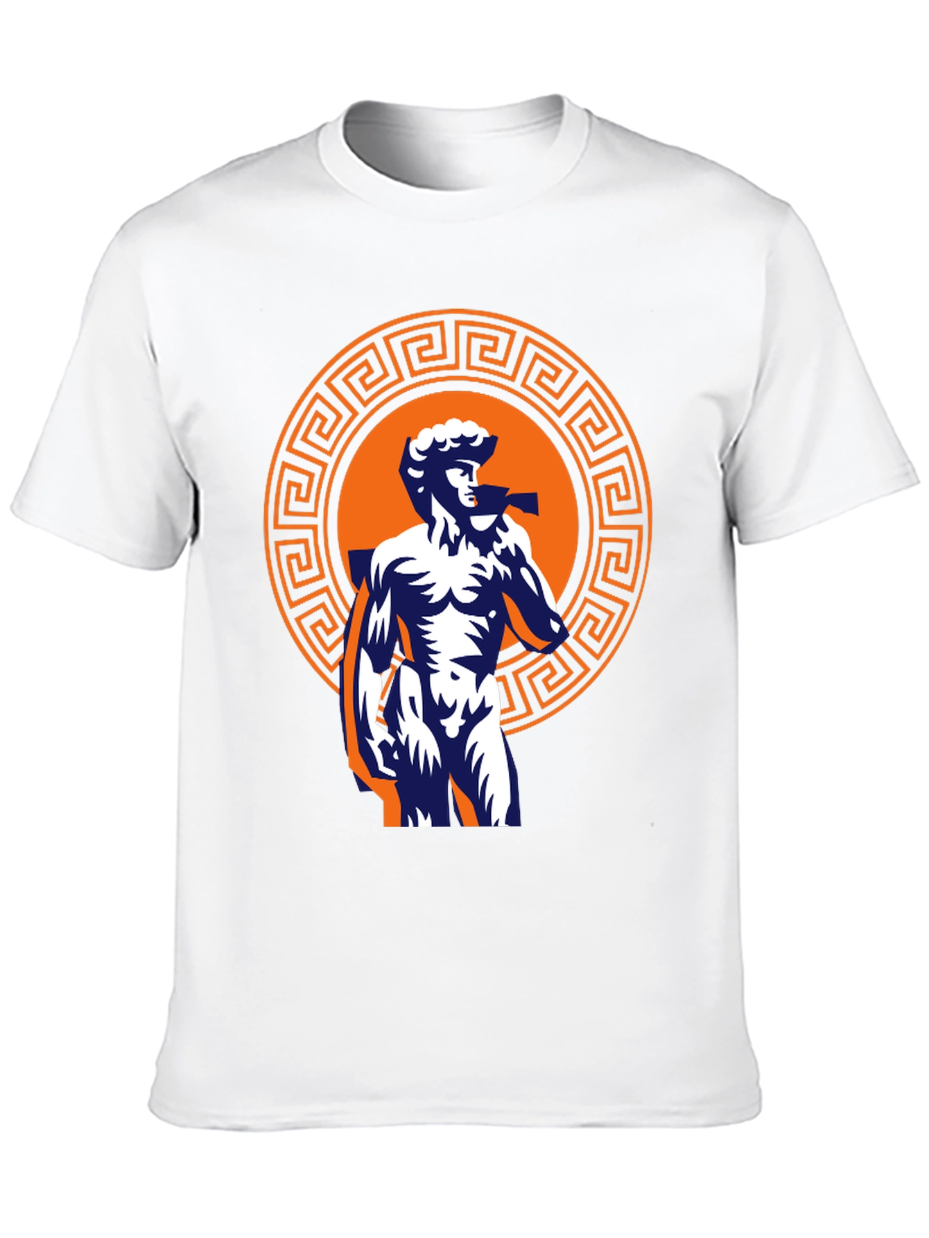 David Statue Graphic Tee - Classic Greek Art T-Shirt
