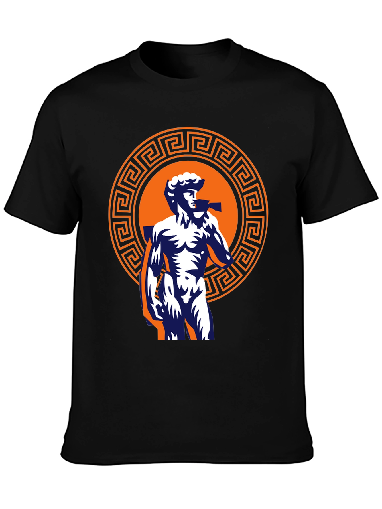 David Statue Graphic Tee - Classic Greek Art T-Shirt