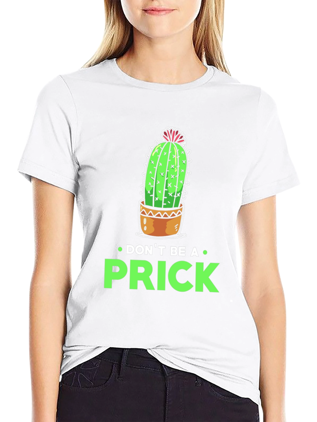 Dont Be a Prick Cactus Graphic T-Shirt