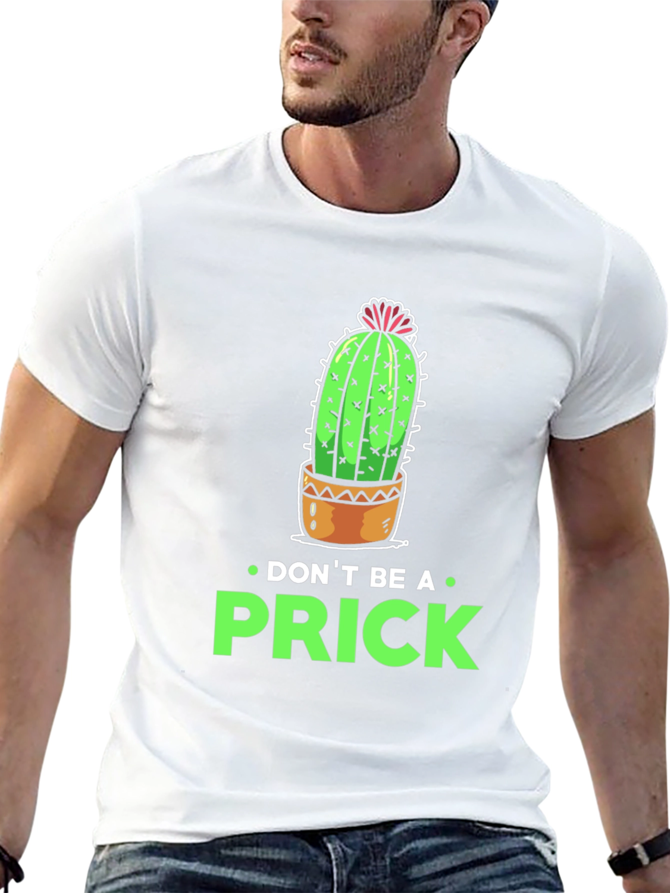Dont Be a Prick Cactus Graphic T-Shirt