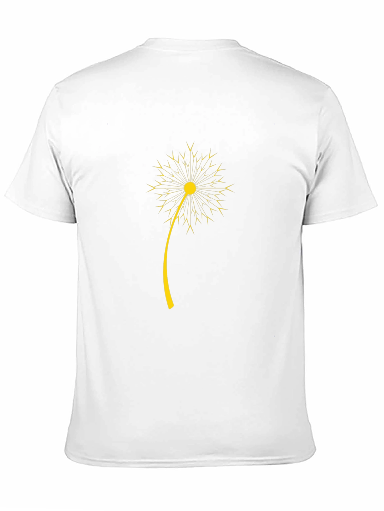 Dandelion Graphic Black T-Shirt