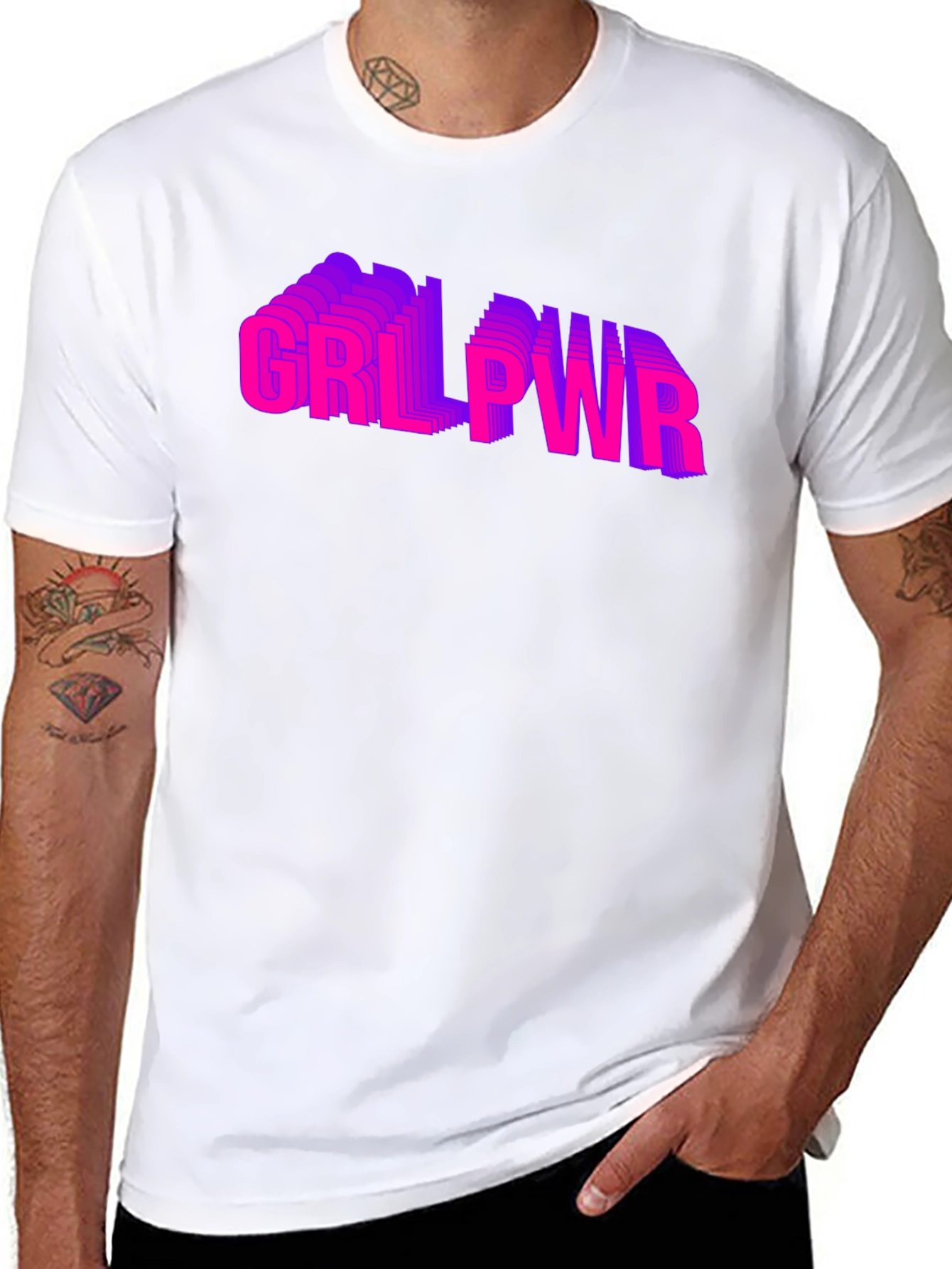 GRL PWR Graphic T-Shirt - Empowering Style