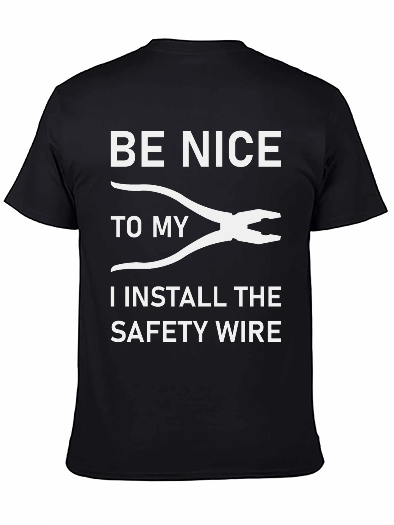 Funny Safety Wire Installer T-Shirt