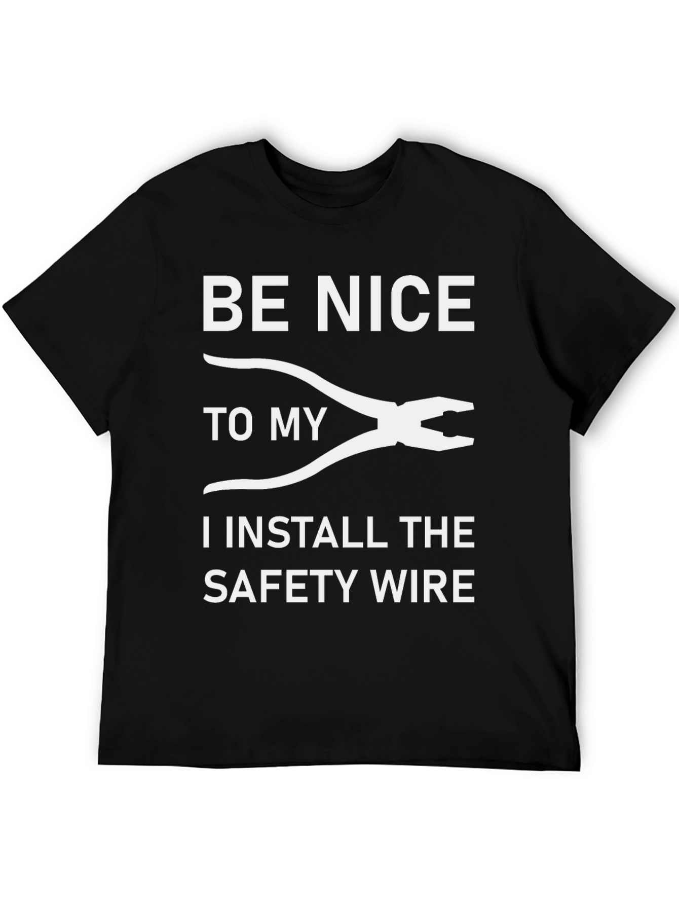 Funny Safety Wire Installer T-Shirt