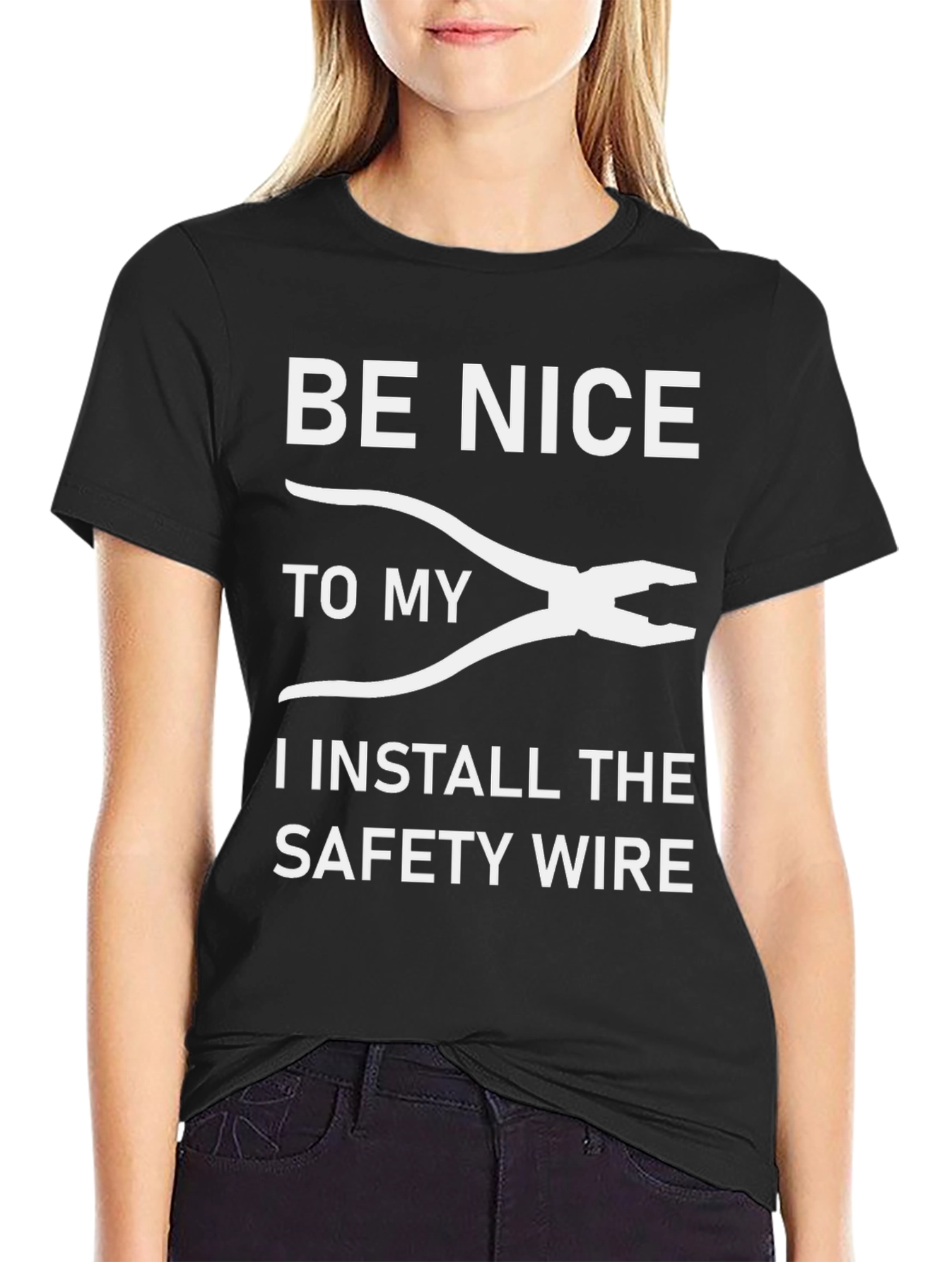 Funny Safety Wire Installer T-Shirt