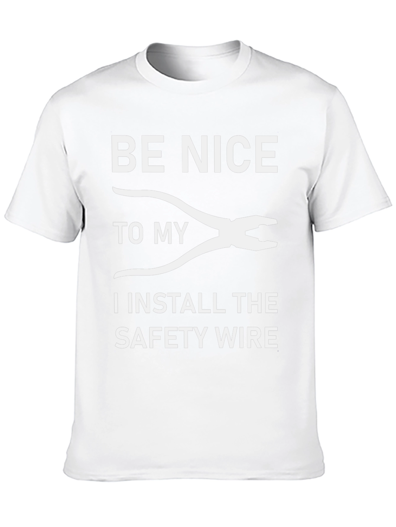 Funny Safety Wire Installer T-Shirt