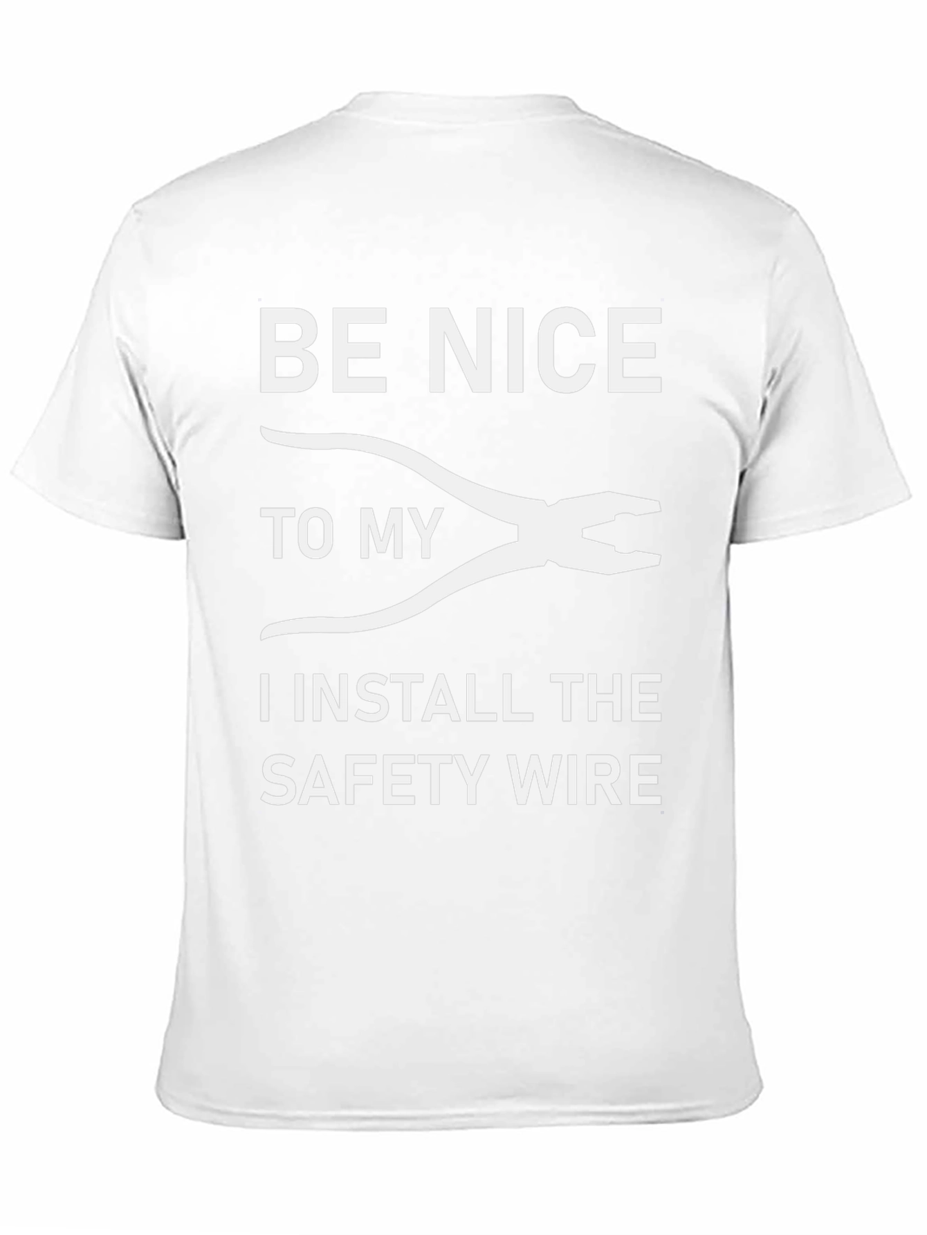 Funny Safety Wire Installer T-Shirt