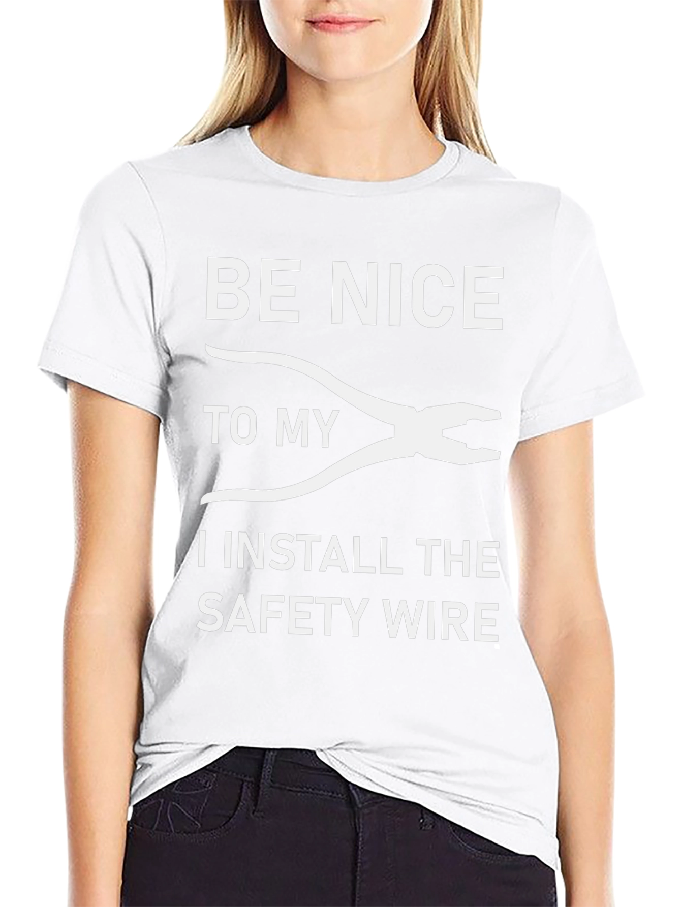 Funny Safety Wire Installer T-Shirt