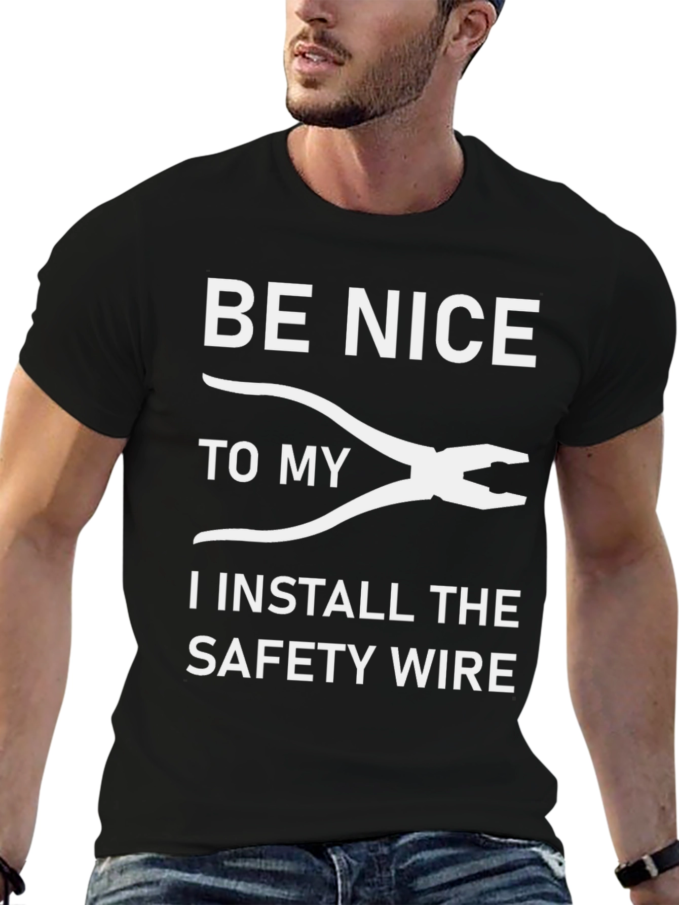 Funny Safety Wire Installer T-Shirt