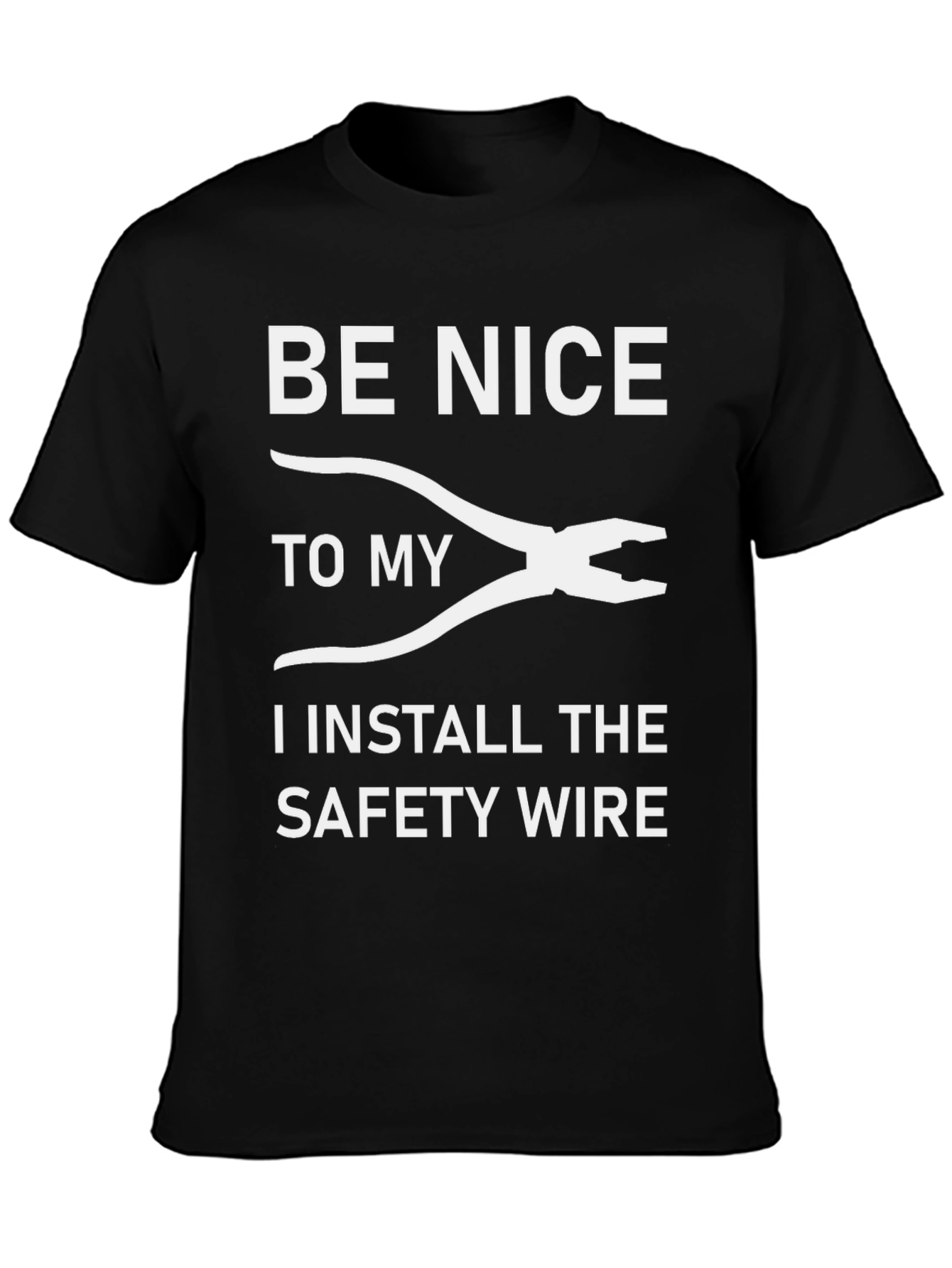 Funny Safety Wire Installer T-Shirt