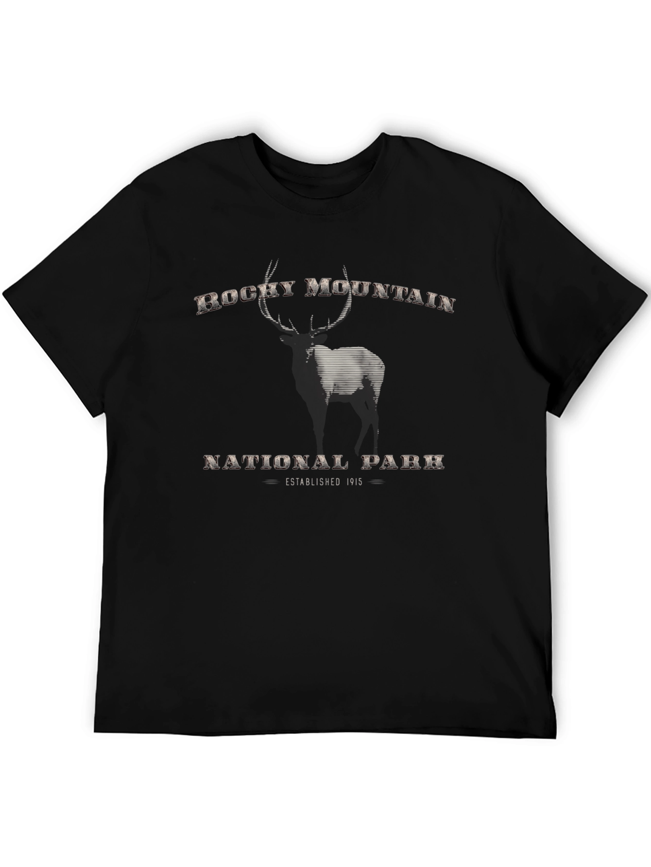 Rocky Mountain National Park Graphic Tee - Black