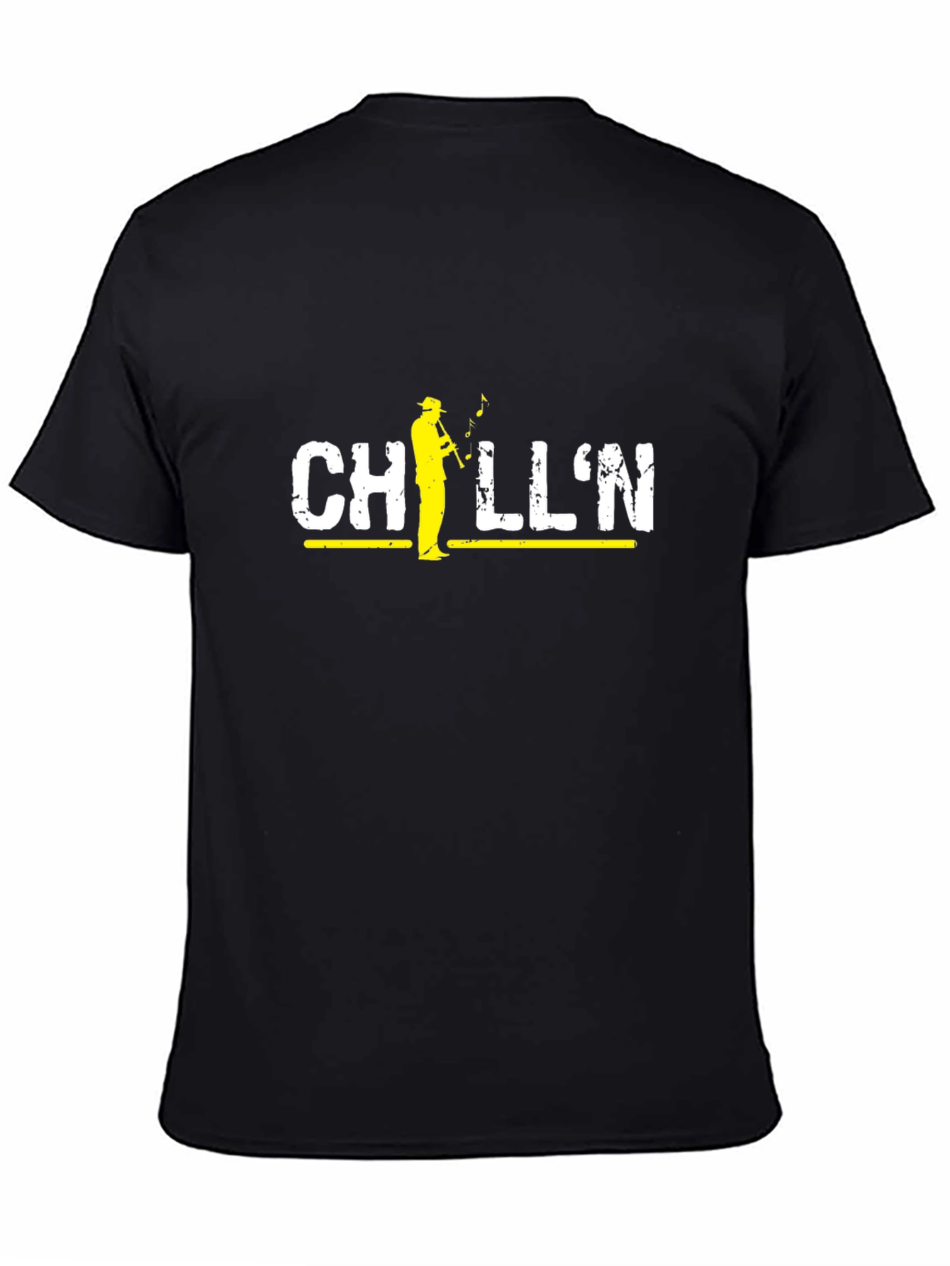 Chilln T-Shirt Black Relaxed Tee