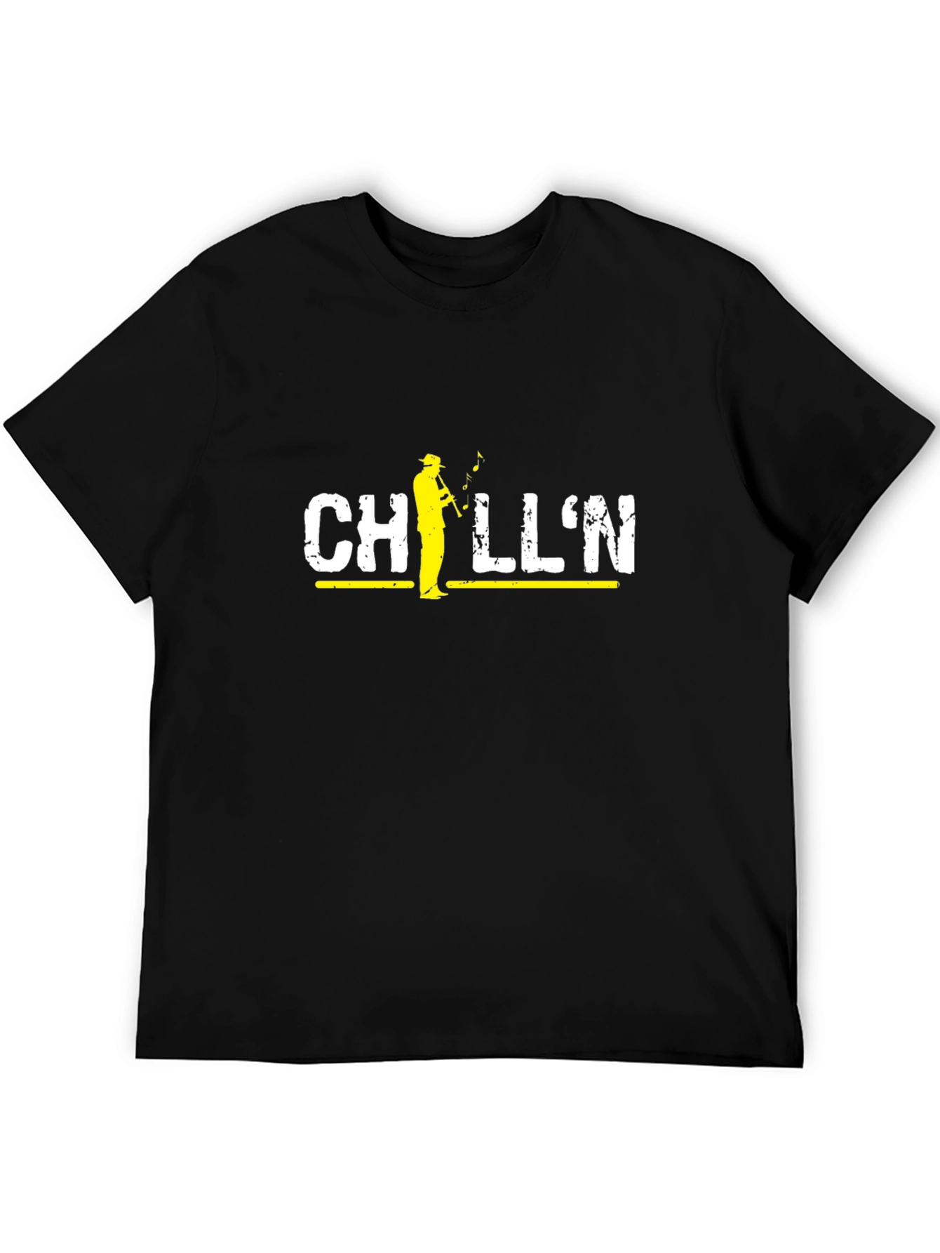 Chilln T-Shirt Black Relaxed Tee