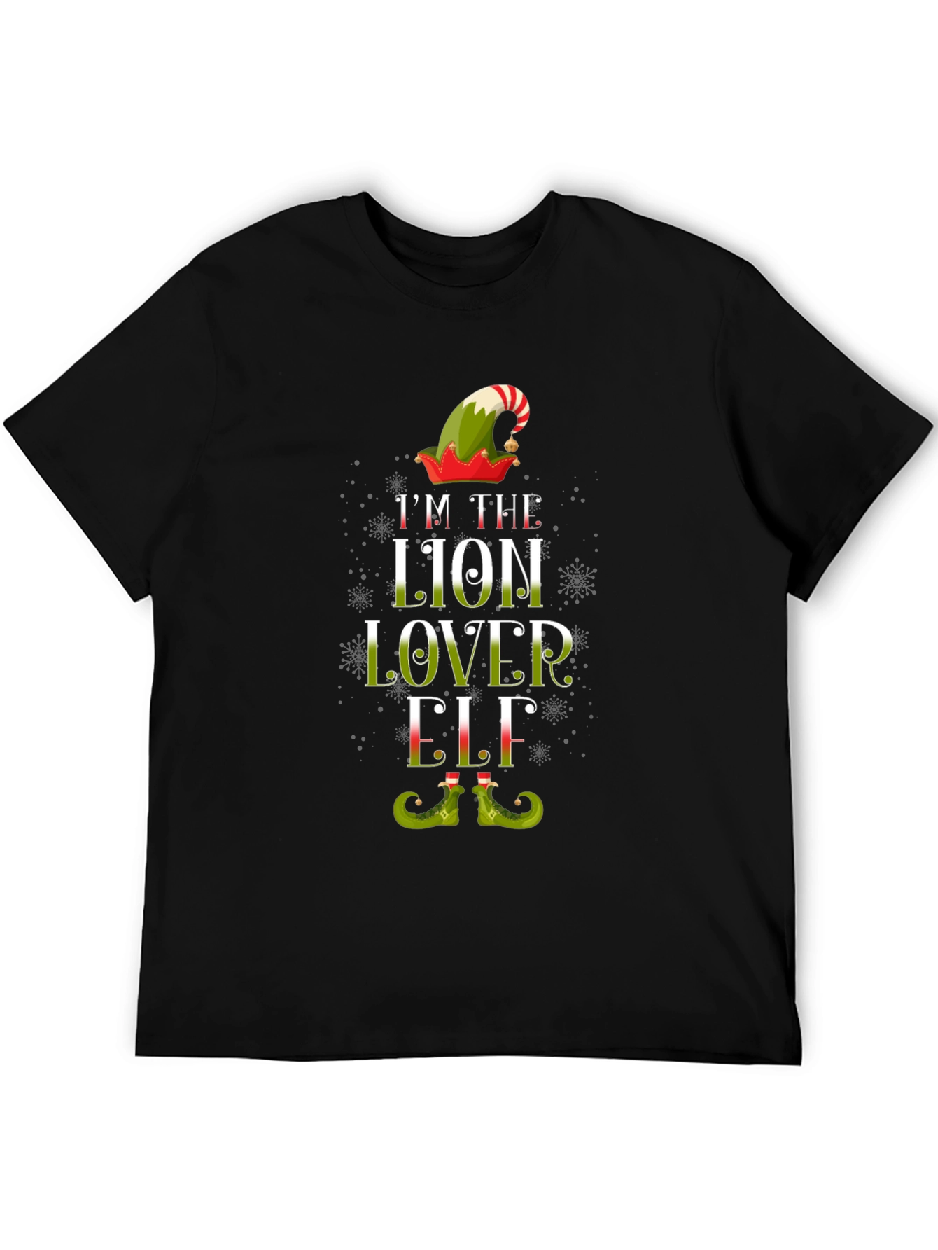 Im The Lion Lover Elf Christmas T-Shirt