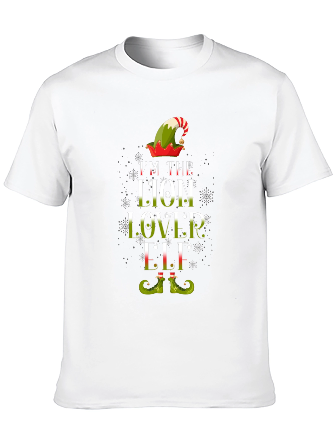 Im The Lion Lover Elf Christmas T-Shirt
