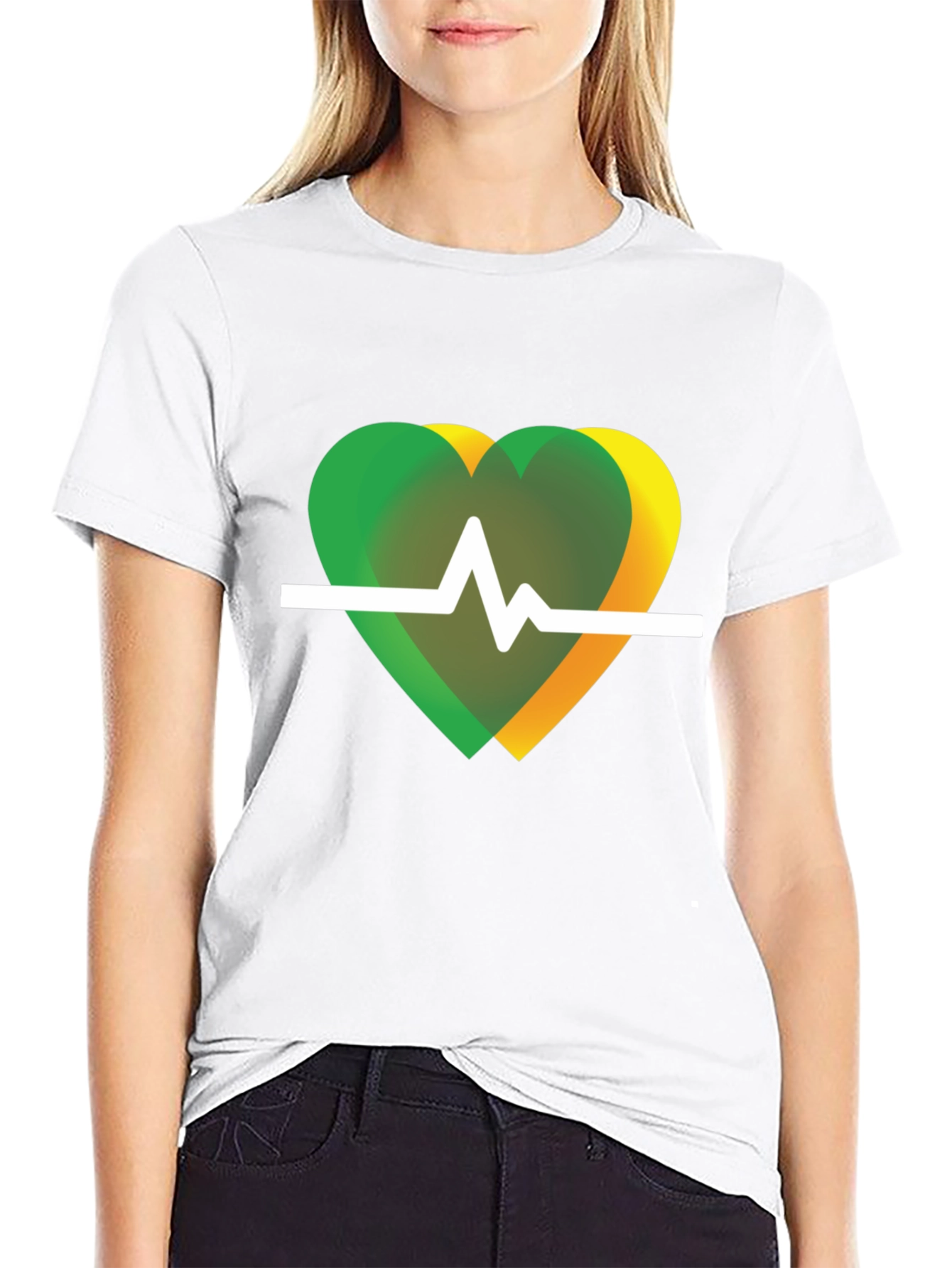 Heartbeat Graphic T-Shirt