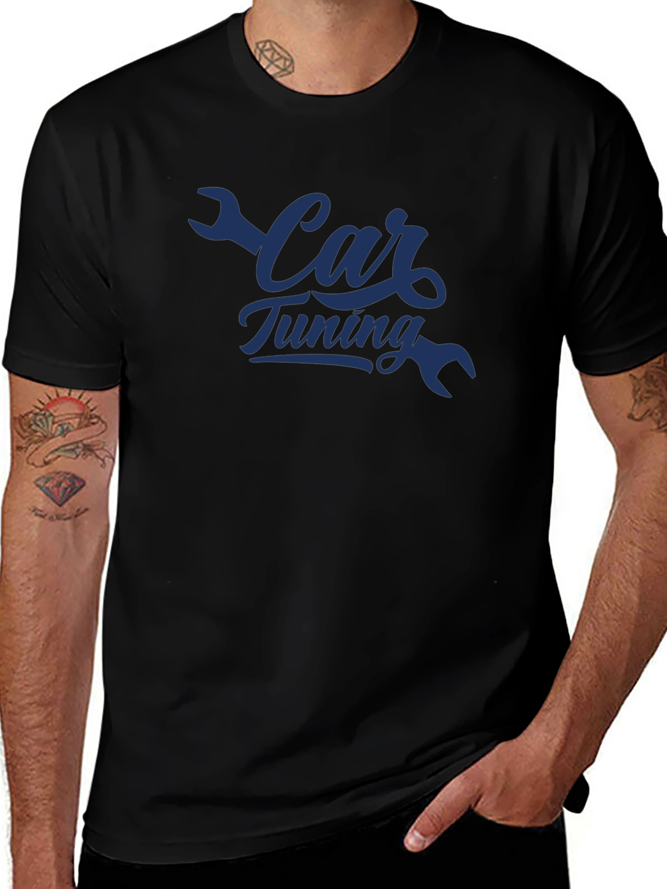 Car Tuning T-Shirt - Automotive Mechanic Style