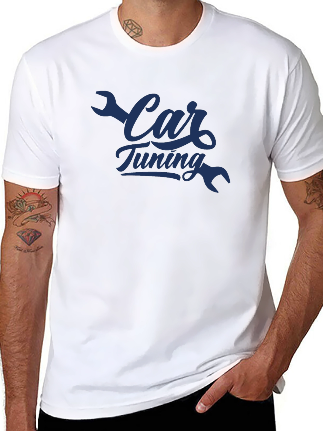 Car Tuning T-Shirt - Automotive Mechanic Style