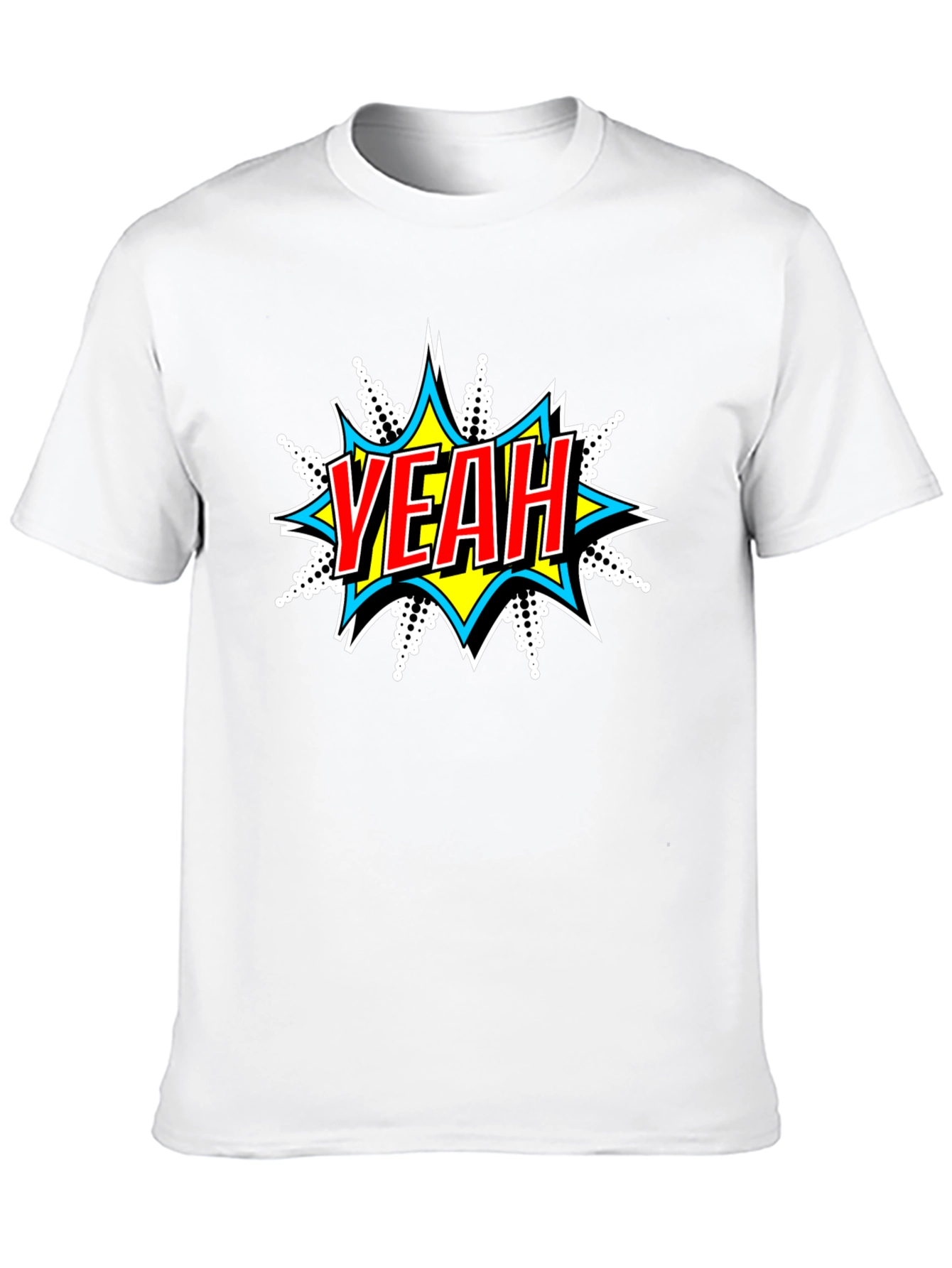 YEAH! Graphic Tee - Bold Pop Art Design