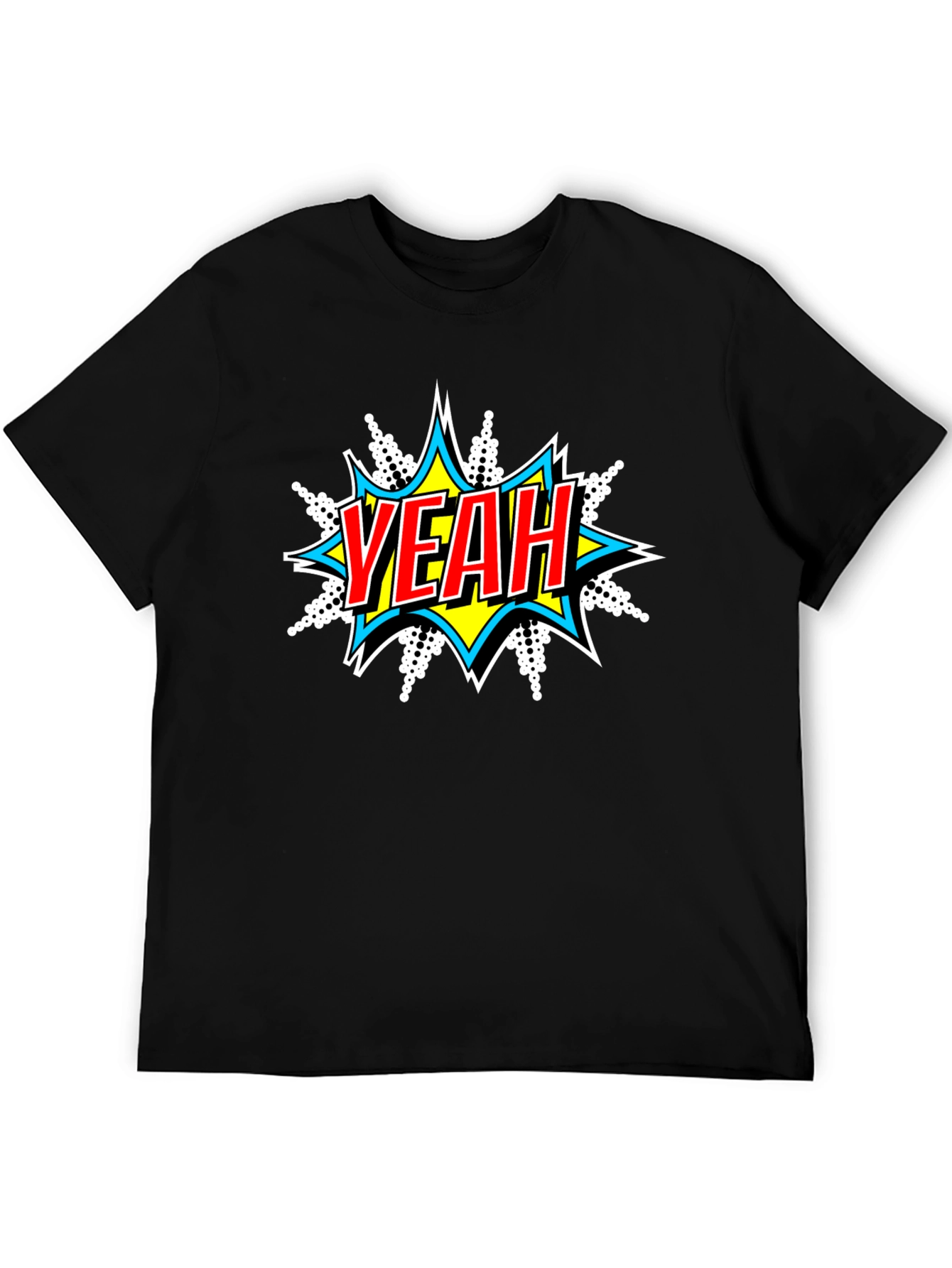 YEAH! Graphic Tee - Bold Pop Art Design